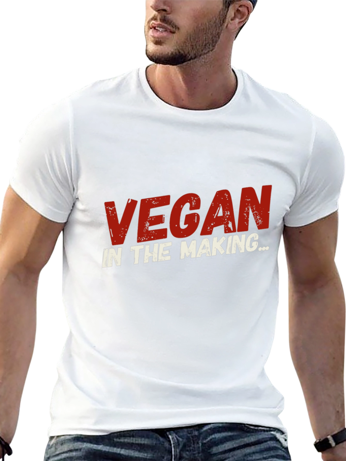 Vegan In The Making Black T-Shirt