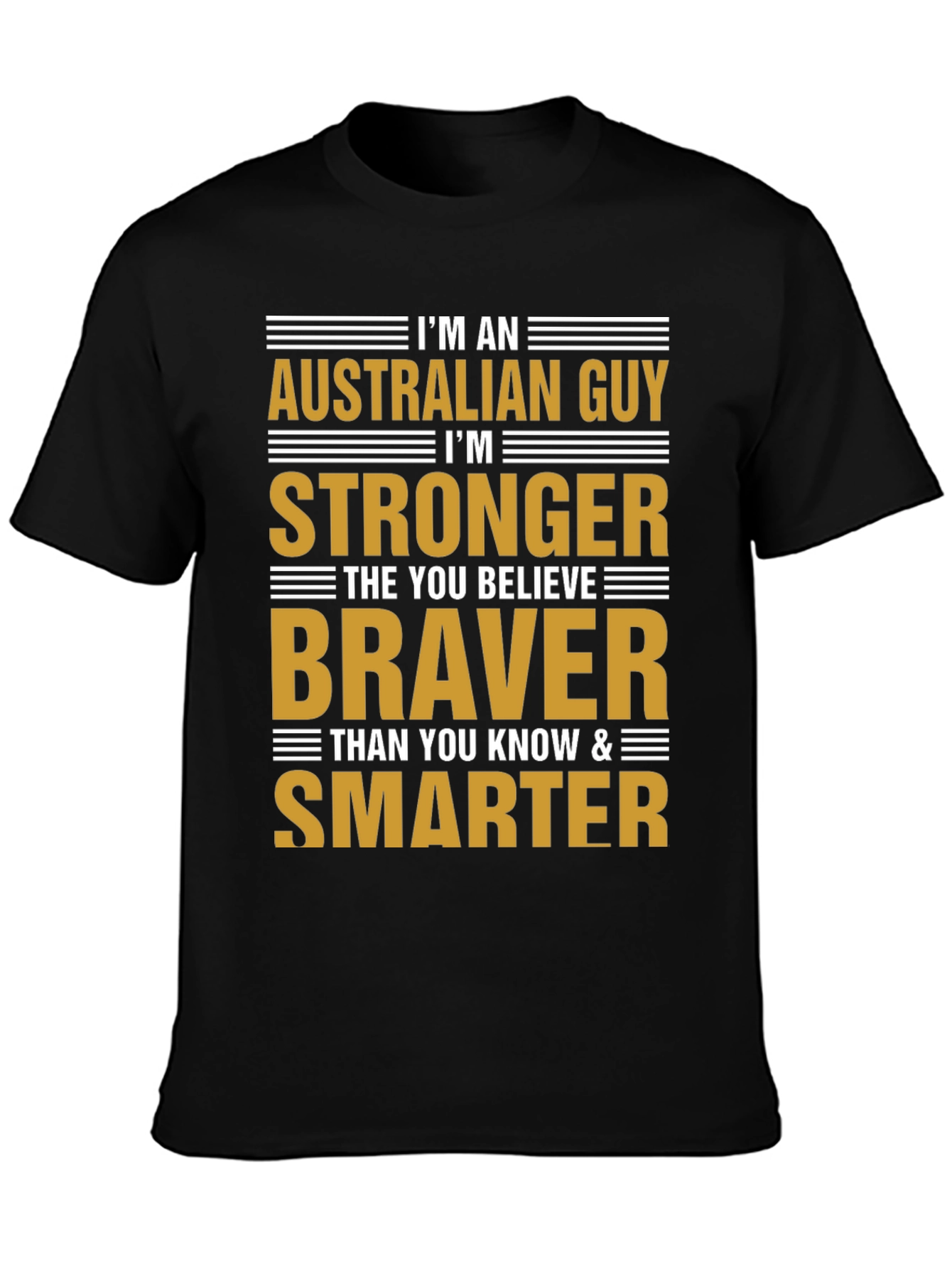Australian Guy Graphic T-Shirt