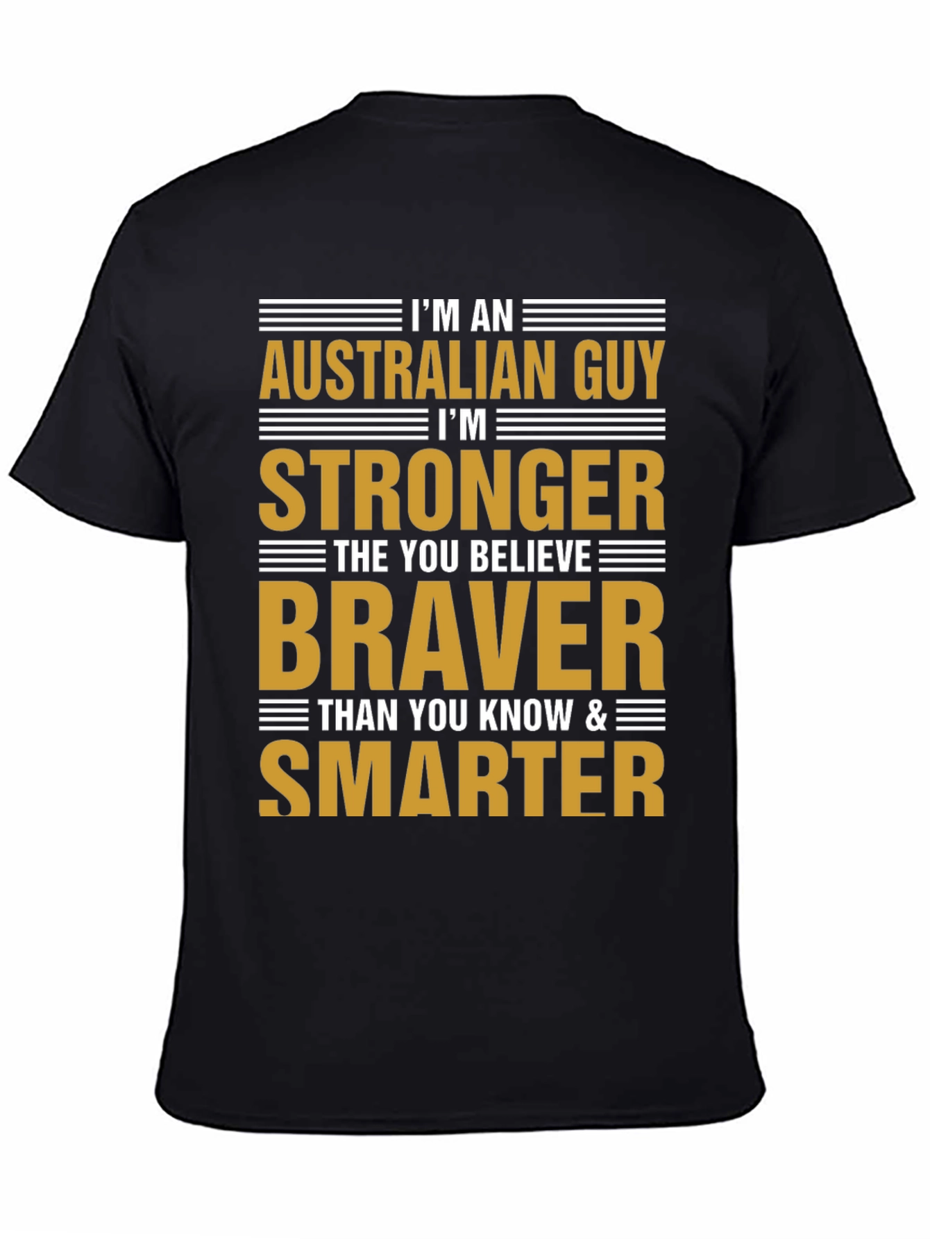 Australian Guy Graphic T-Shirt