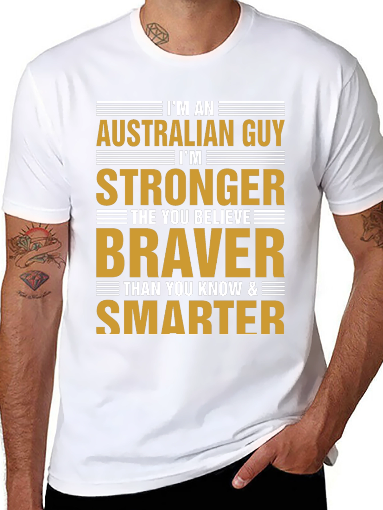 Australian Guy Graphic T-Shirt