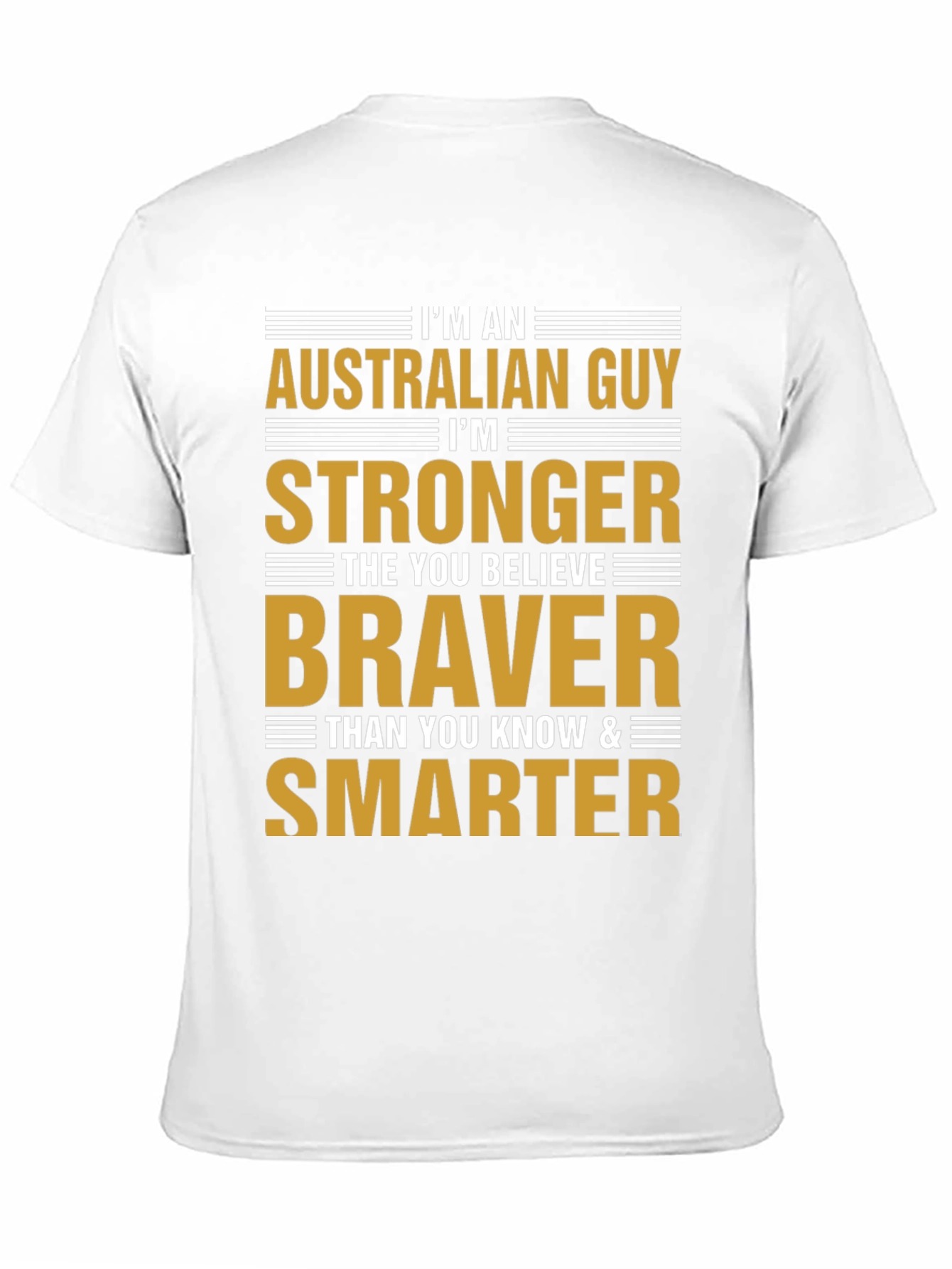 Australian Guy Graphic T-Shirt