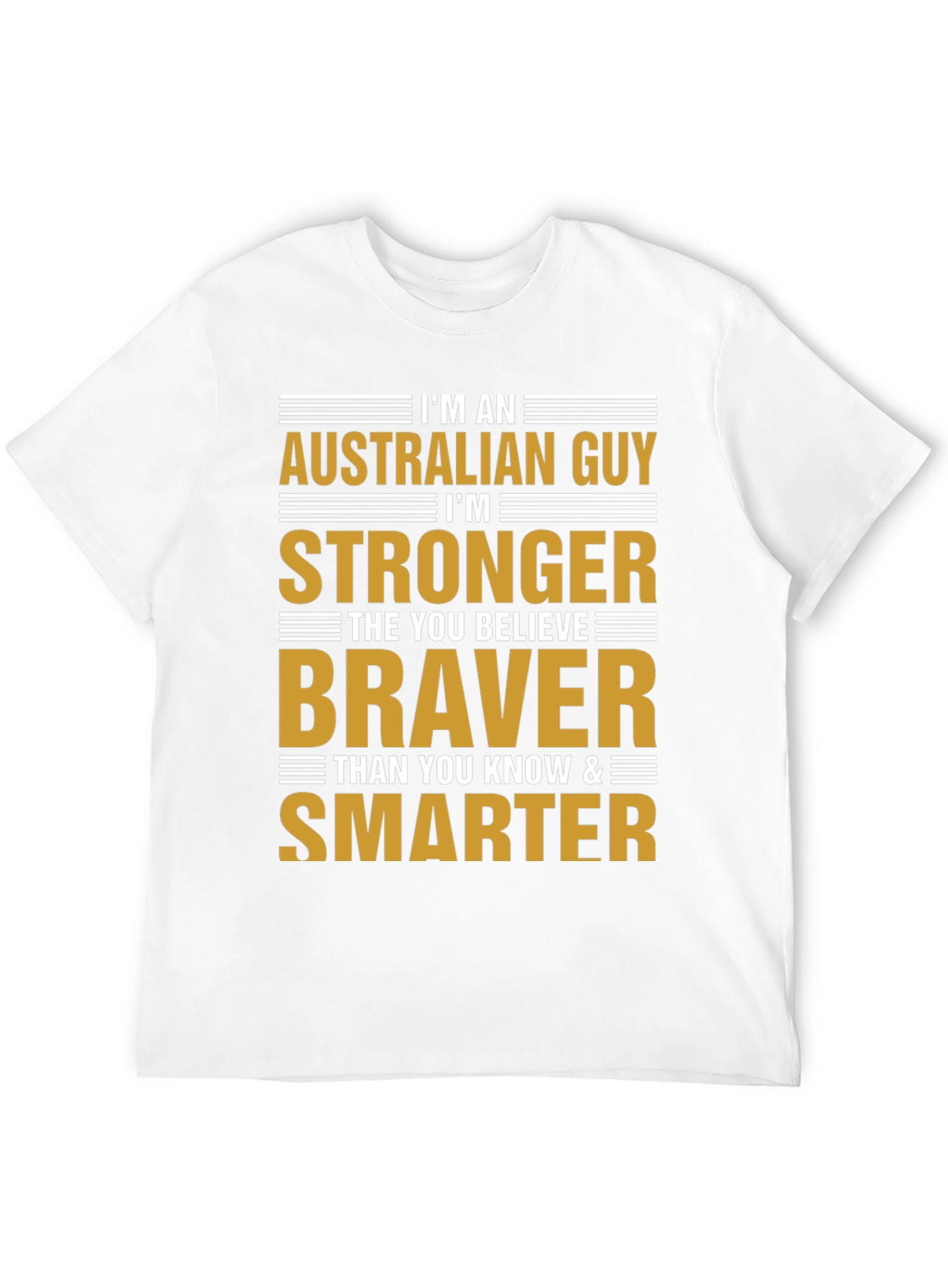Australian Guy Graphic T-Shirt