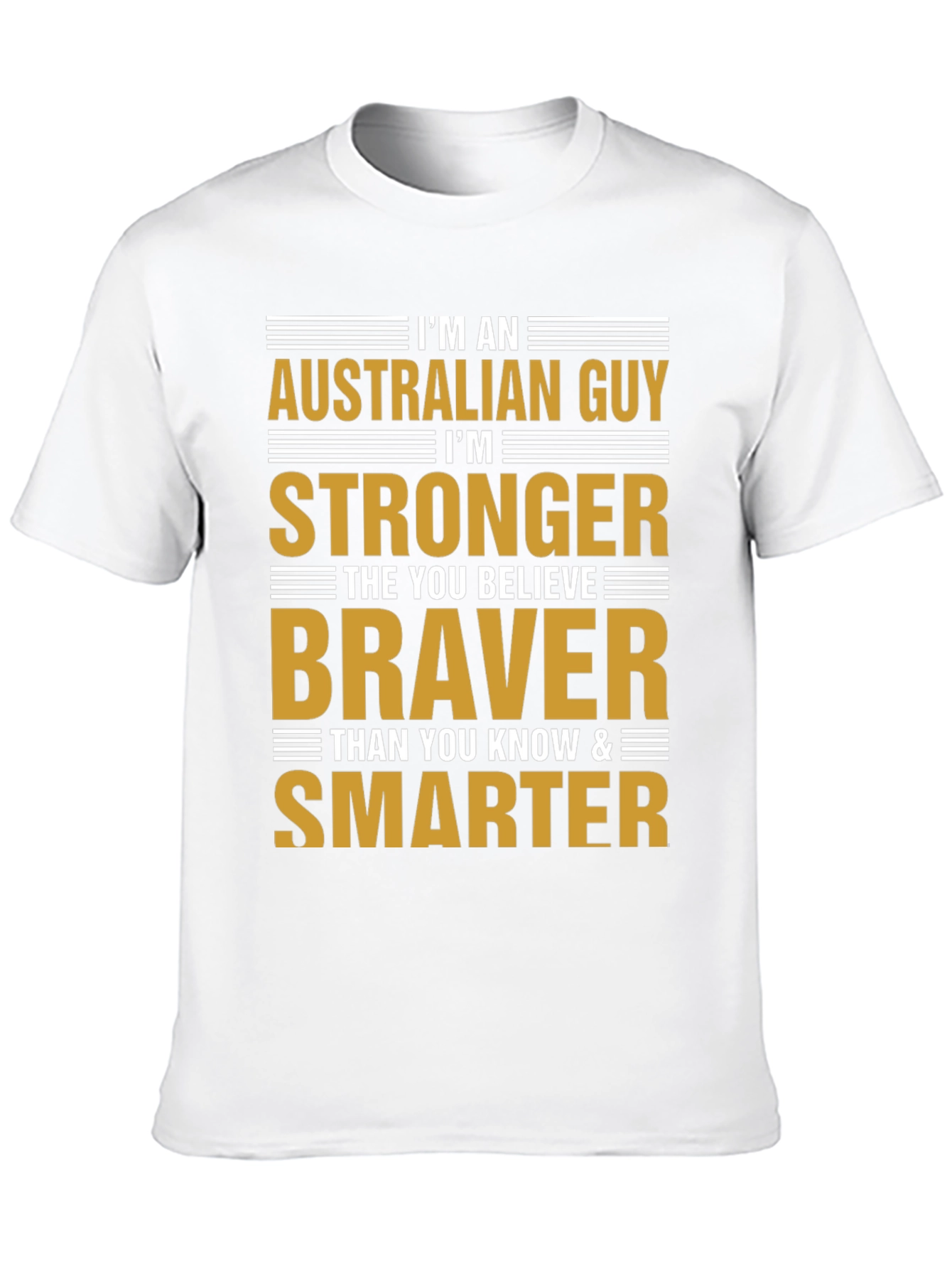 Australian Guy Graphic T-Shirt