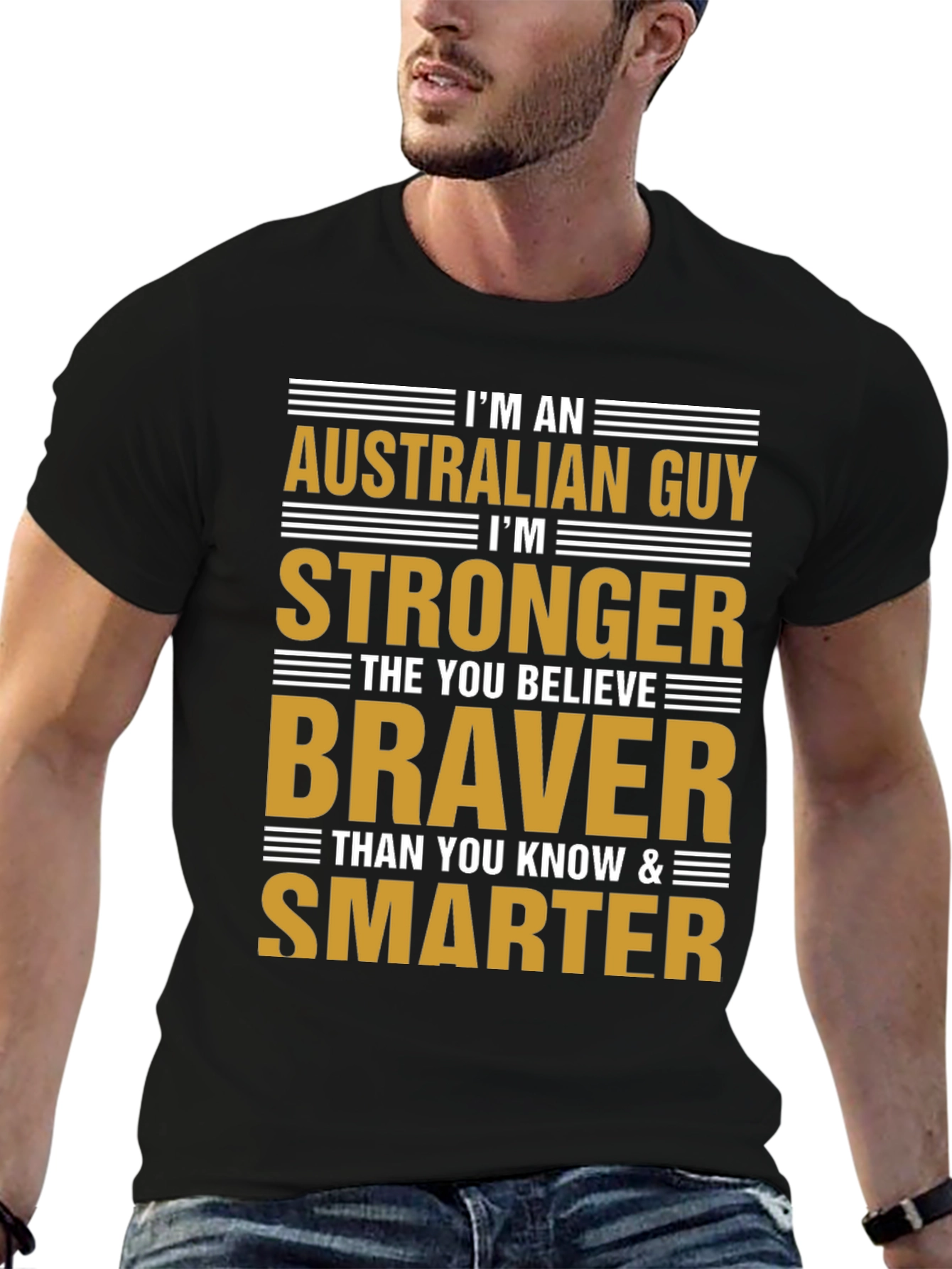 Australian Guy Graphic T-Shirt