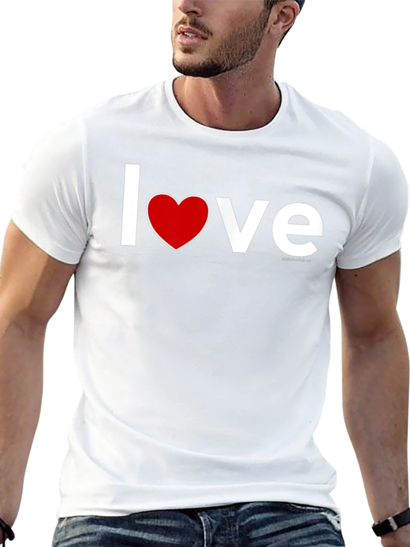 Love Heart Graphic Tee - Stylish Unisex T-Shirt