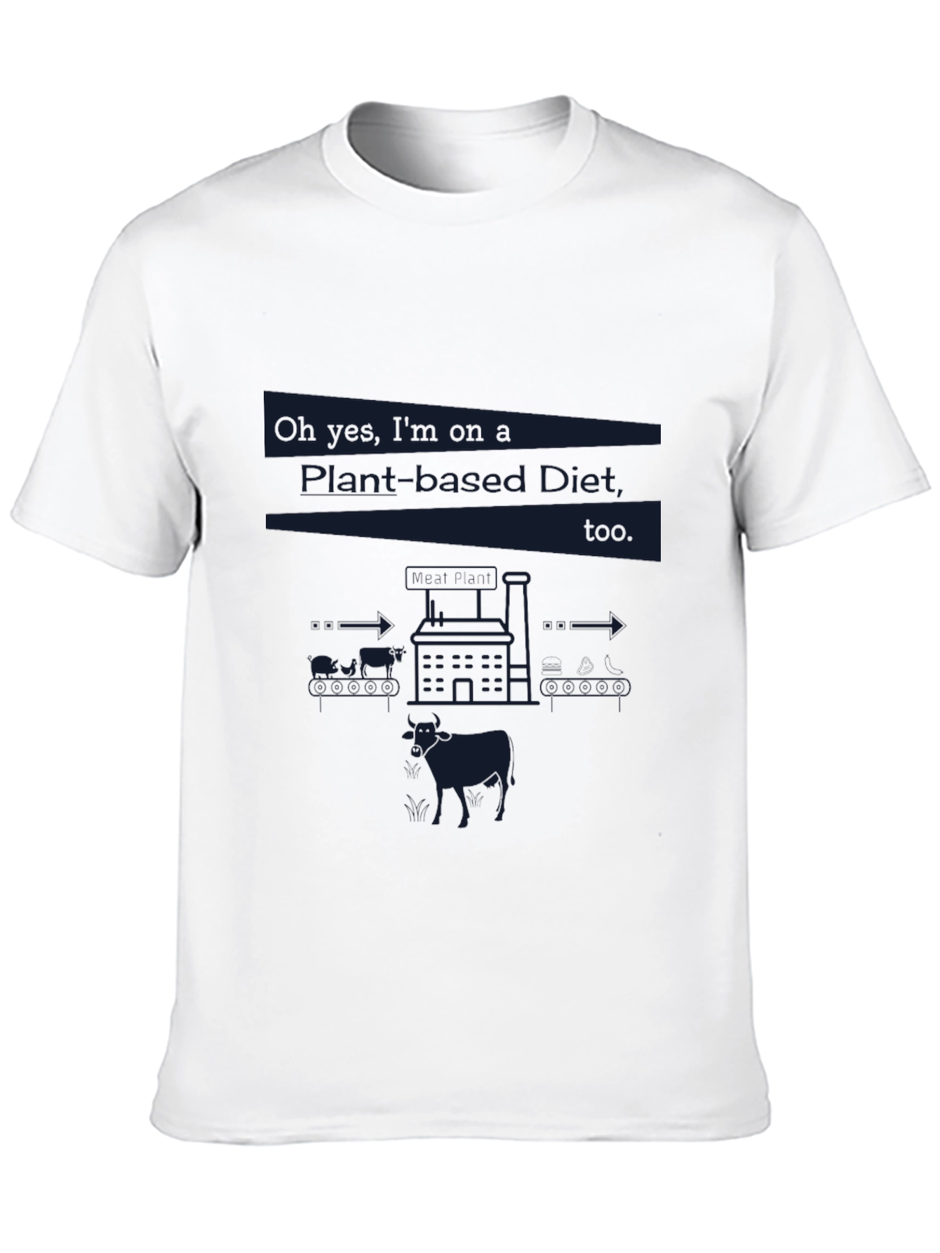 Plant Based Diet T-Shirt - Vegan Fuel Tee