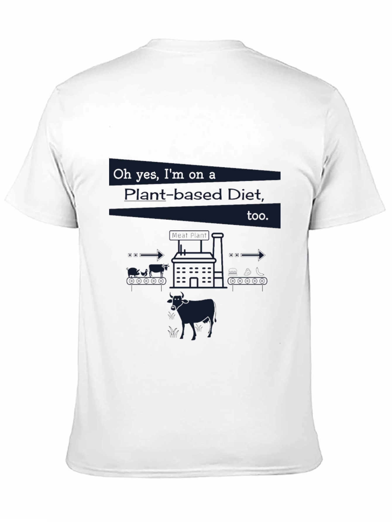 Plant Based Diet T-Shirt - Vegan Fuel Tee