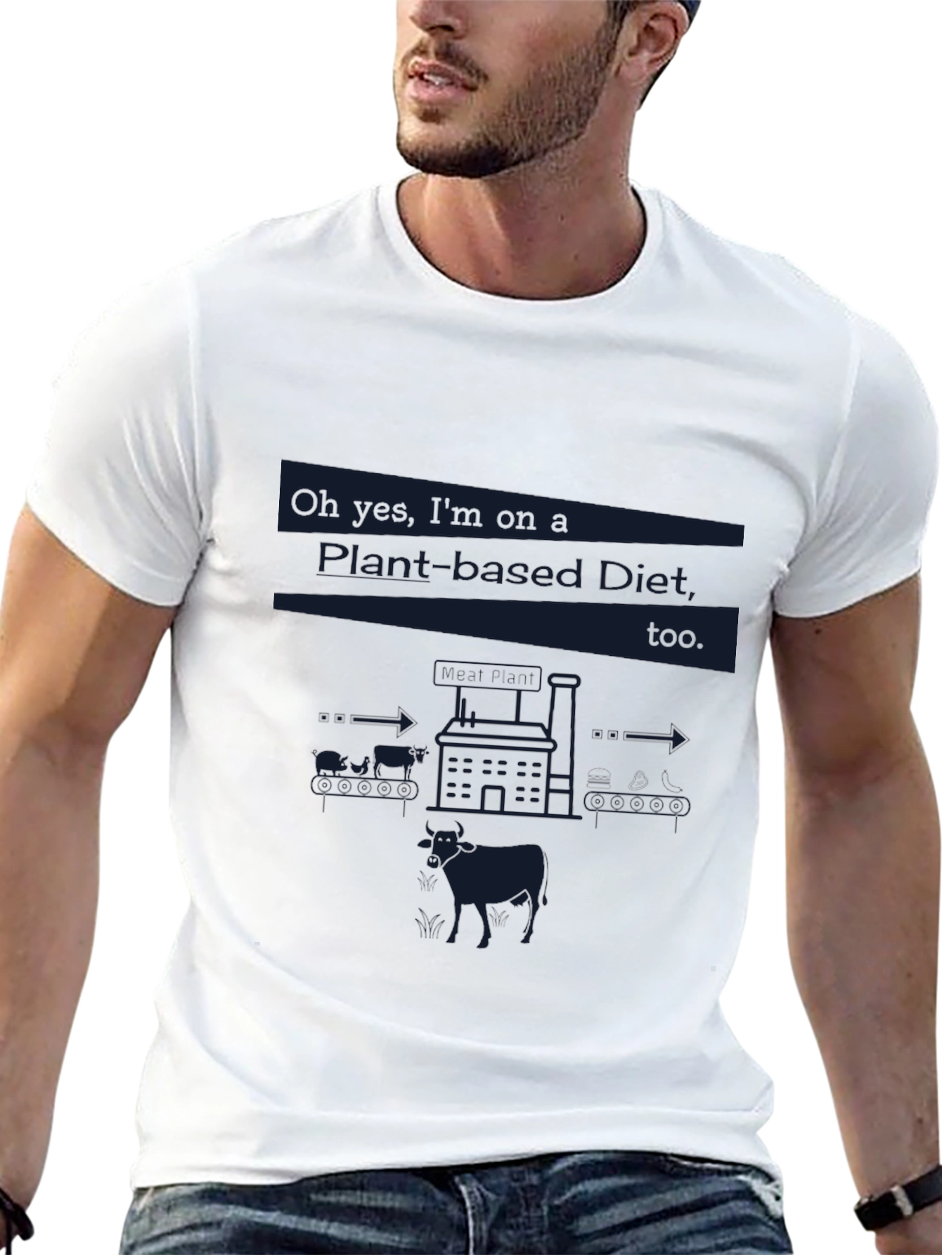Plant Based Diet T-Shirt - Vegan Fuel Tee