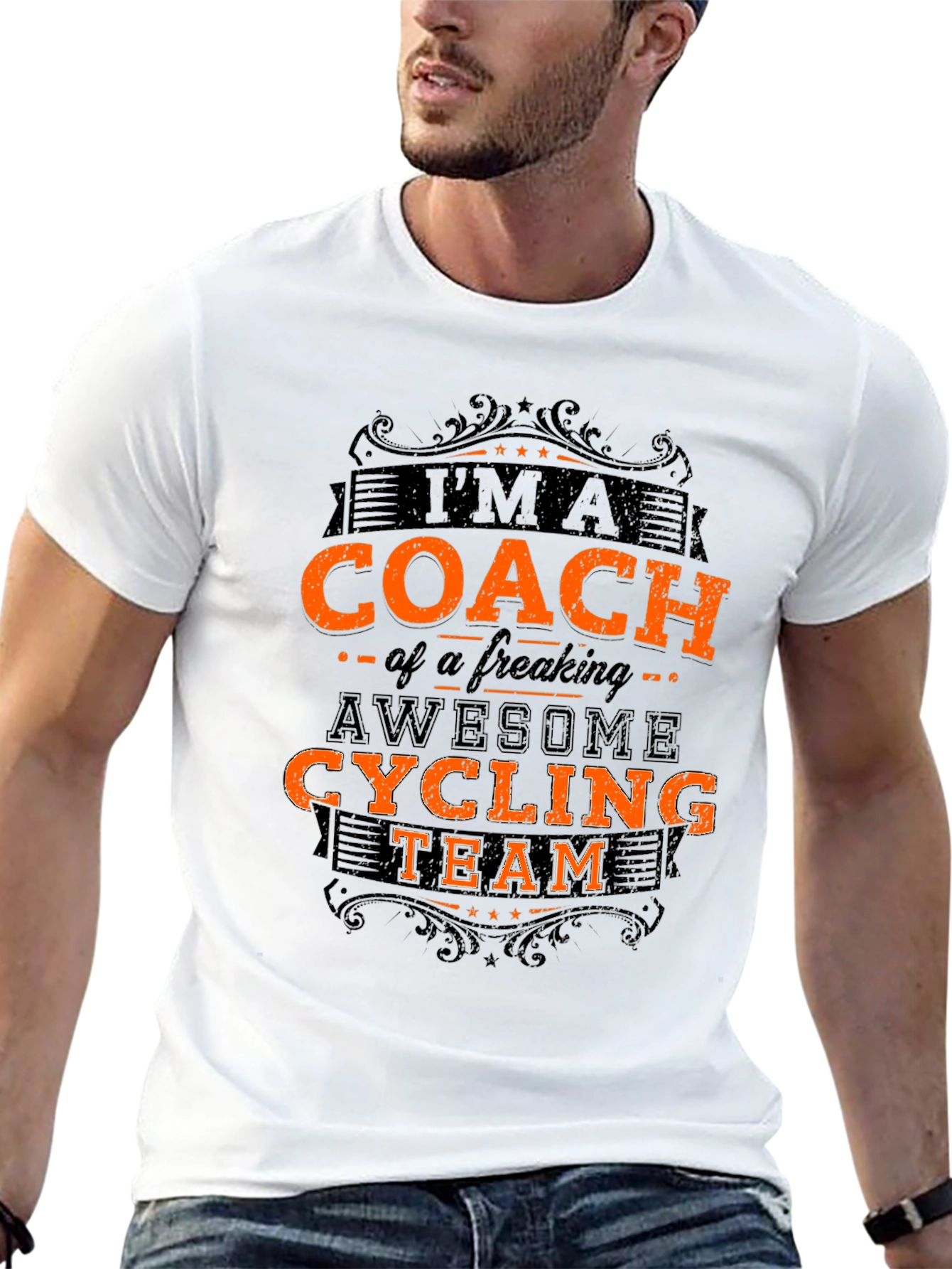 Awesome Cycling Coach T-Shirt