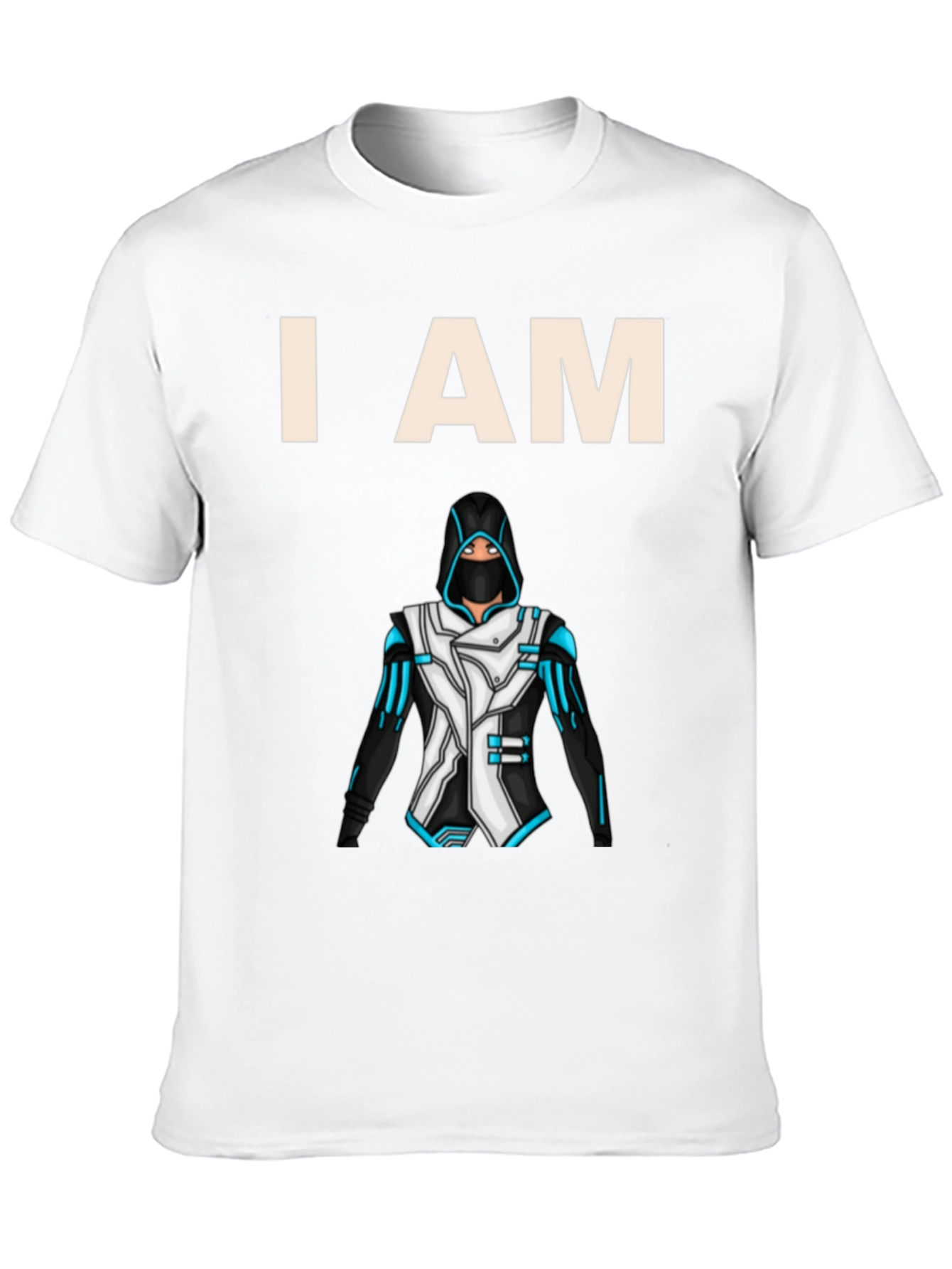 I AM Gamer T-Shirt Black Graphic Print