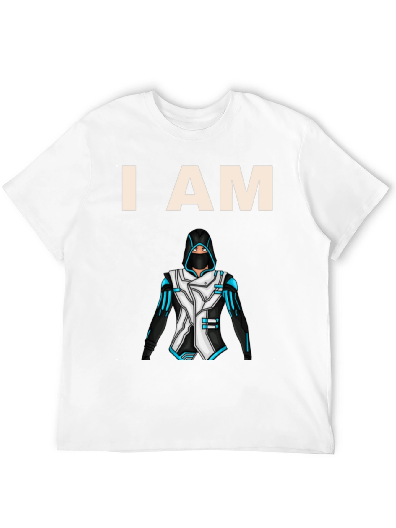 I AM Gamer T-Shirt Black Graphic Print