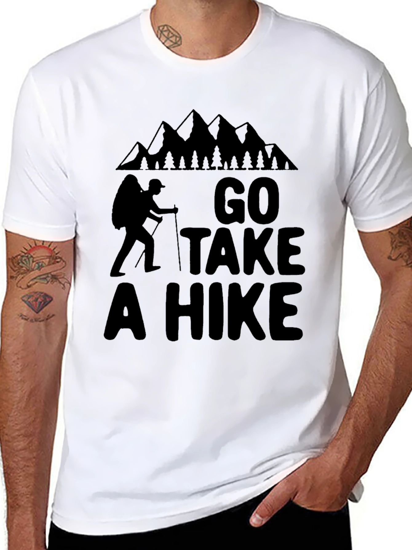 Go Take A Hike Graphic T-Shirt