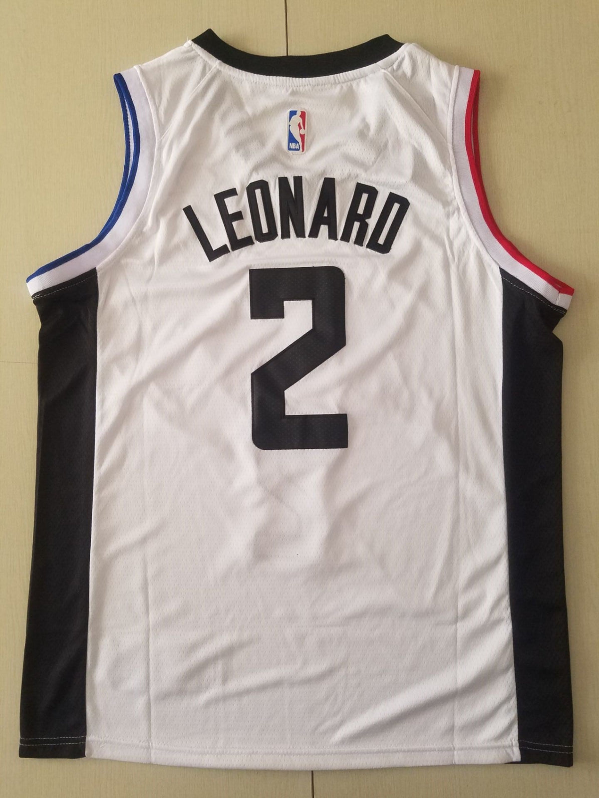 Men's LA Clippers Kawhi Leonard #2 NBA White Swingman Player Jerseys
