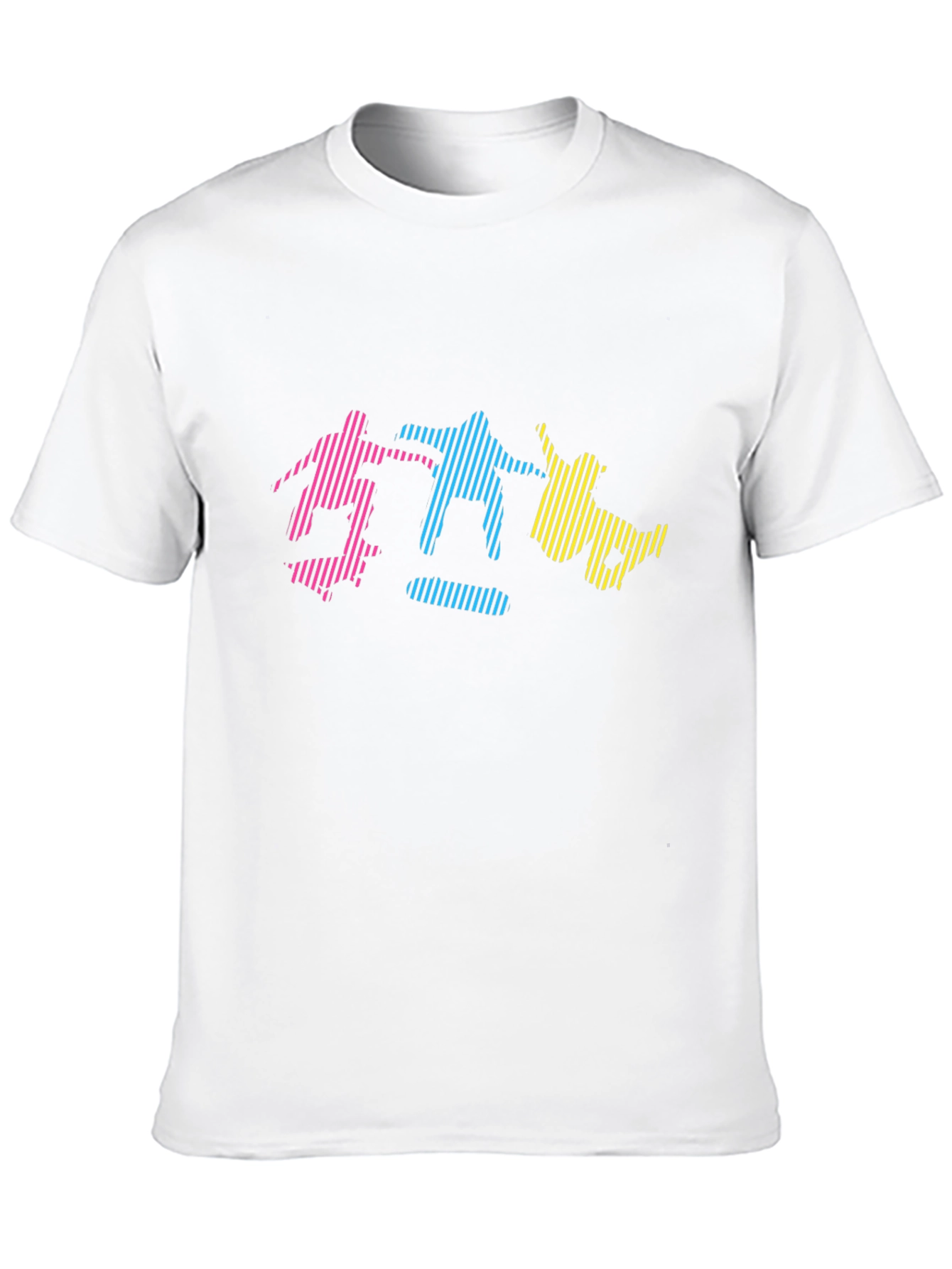 Graphic Print T-Shirt - Skydiving Design