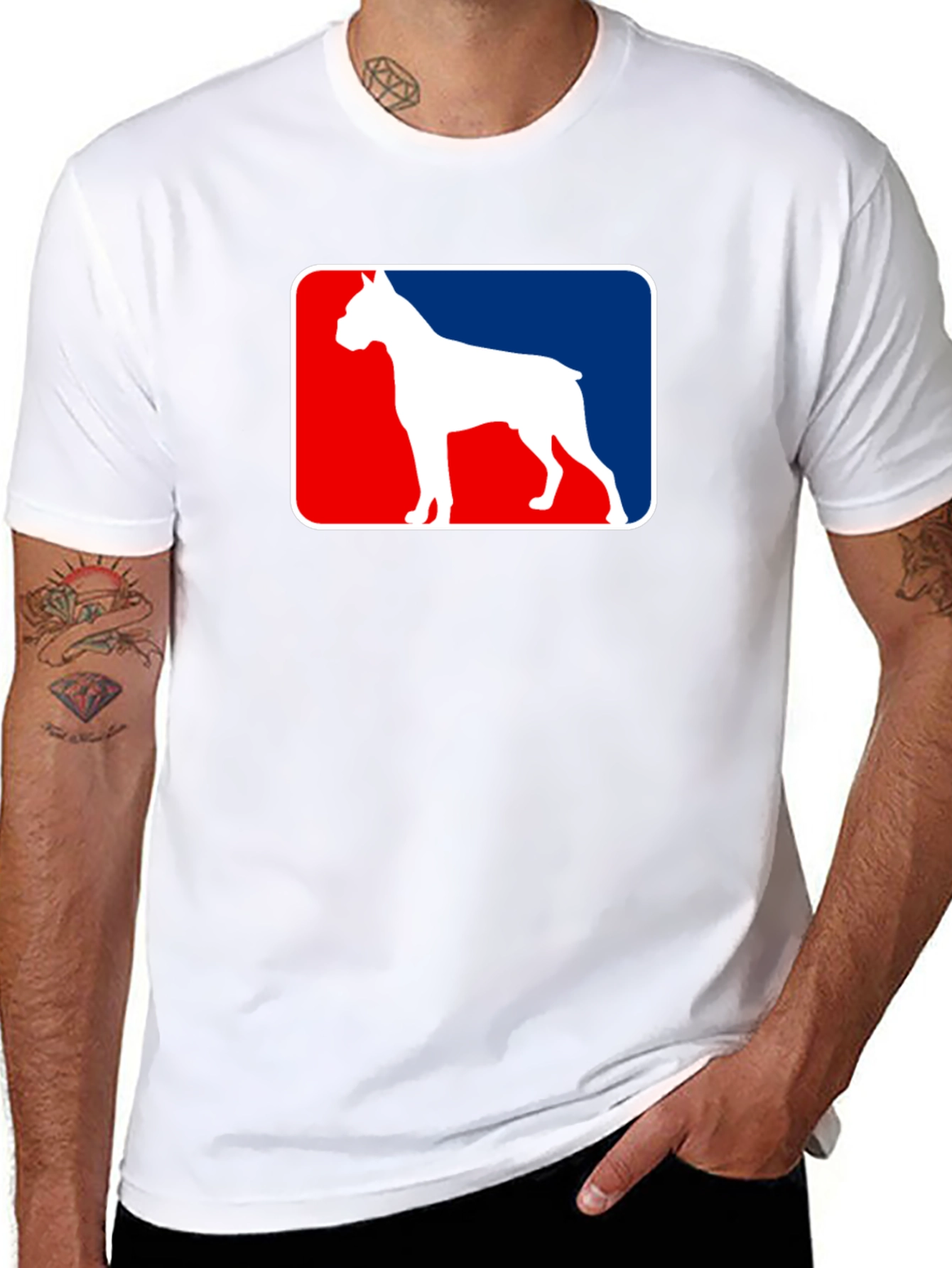 Boxer Dog T-Shirt - Novelty Pet Lover Tee
