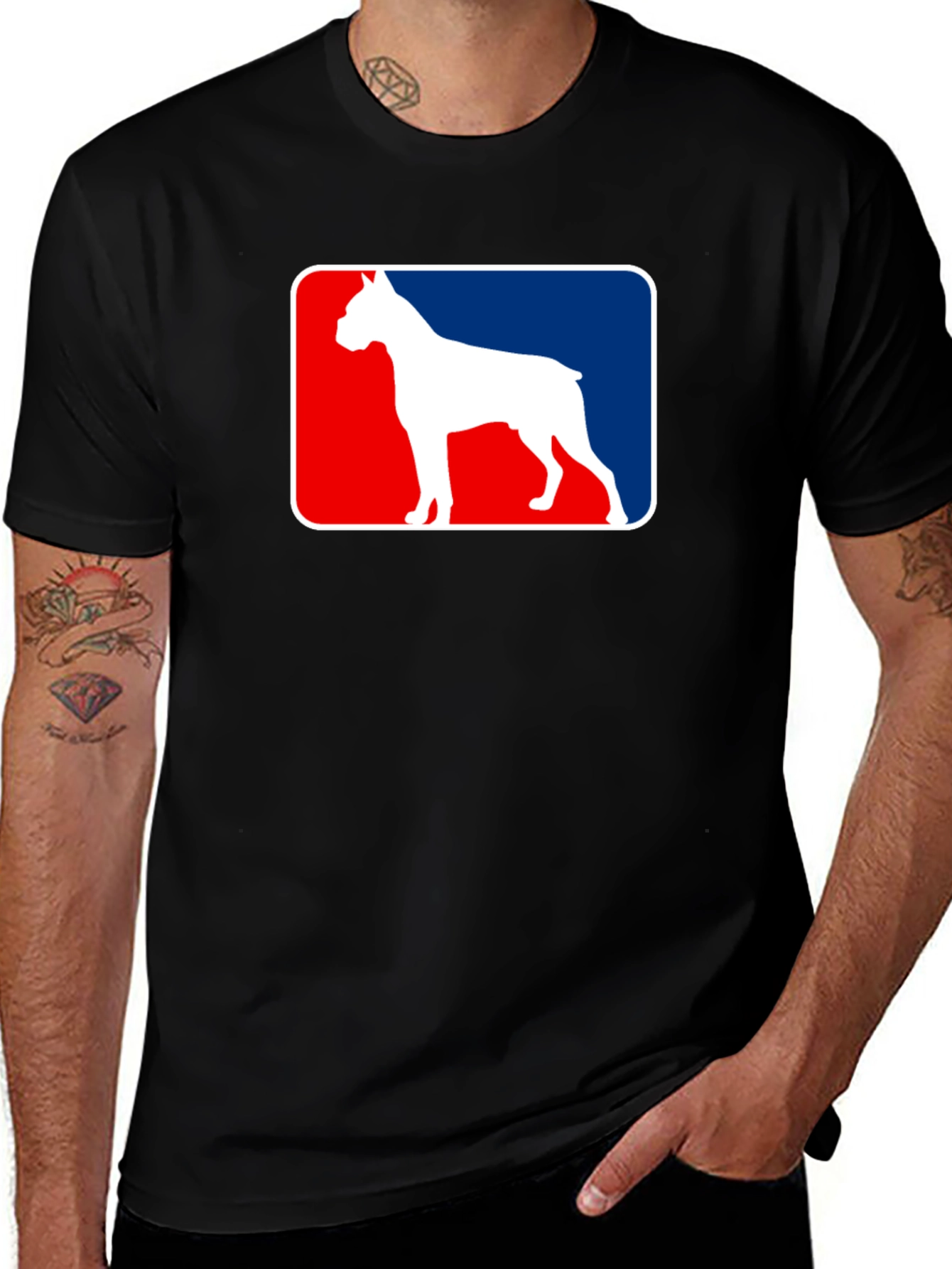 Boxer Dog T-Shirt - Novelty Pet Lover Tee