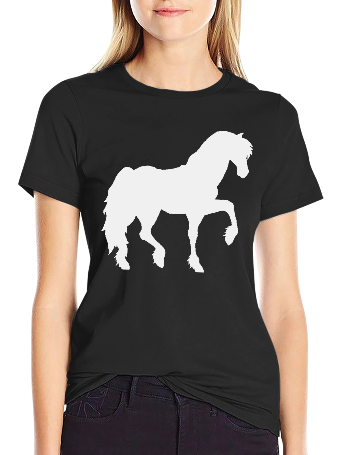 Black Horse Graphic Tee