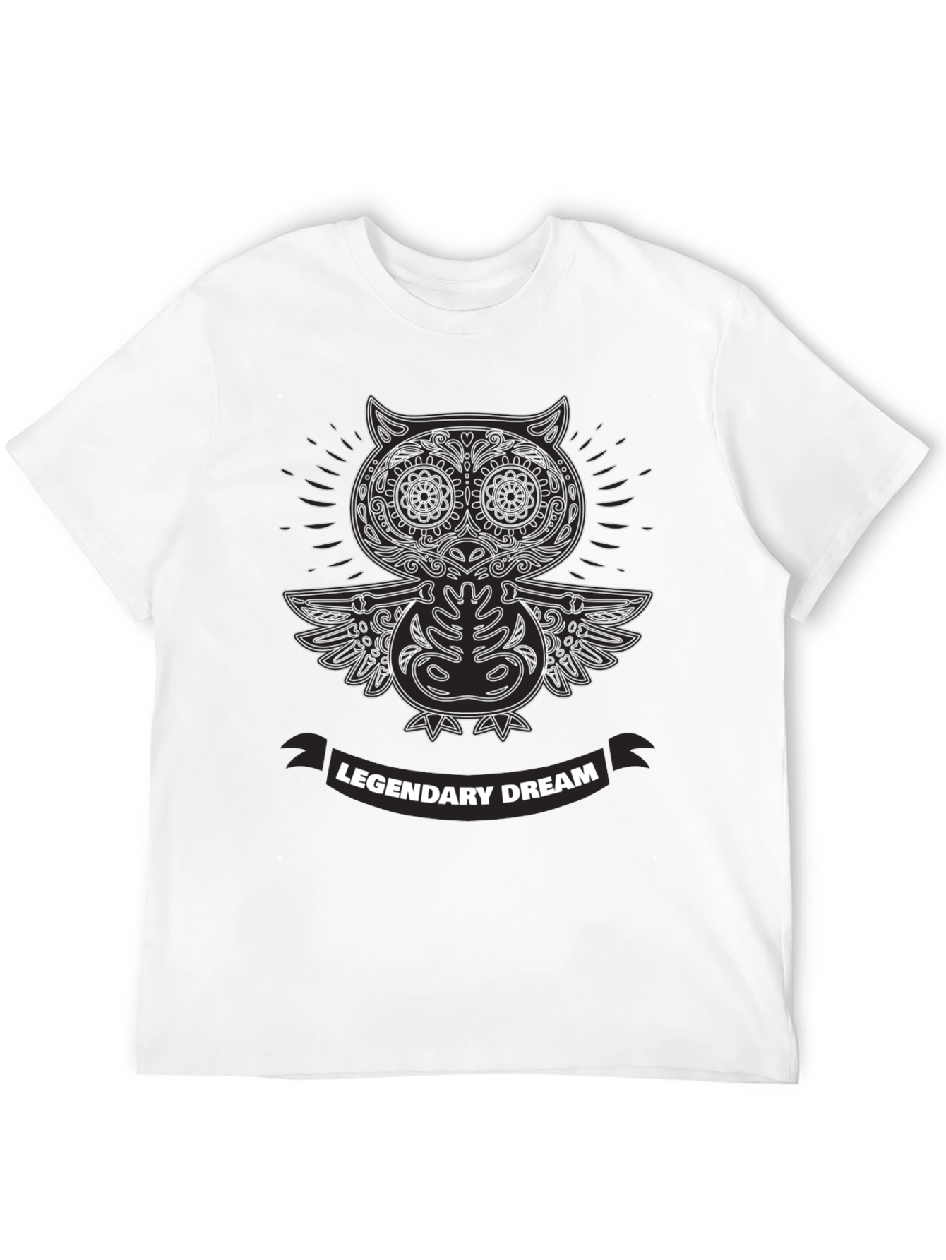 Legendary Dream Owl T-Shirt - Black