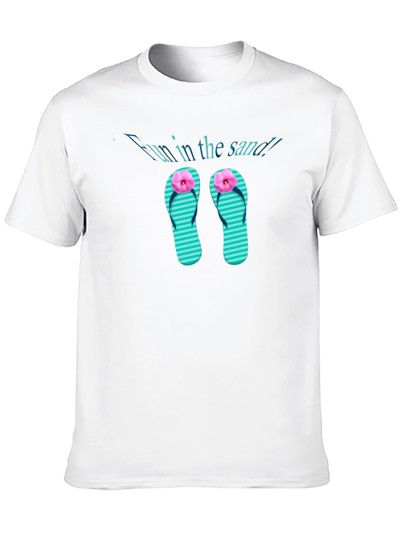 Fun in the Sand Flip Flop T-Shirt