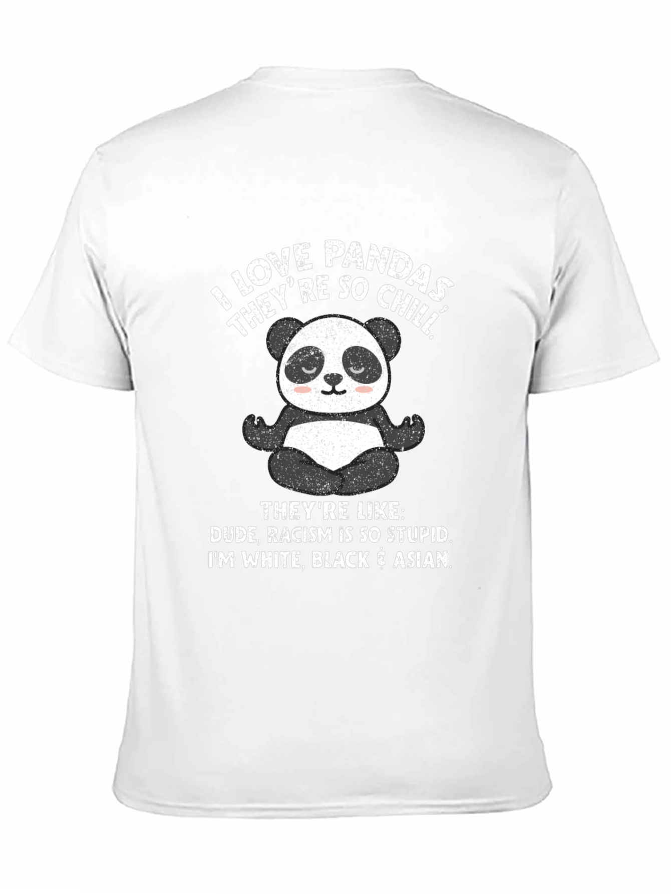 Chill Panda Graphic Tee - Anti-Racism T-Shirt