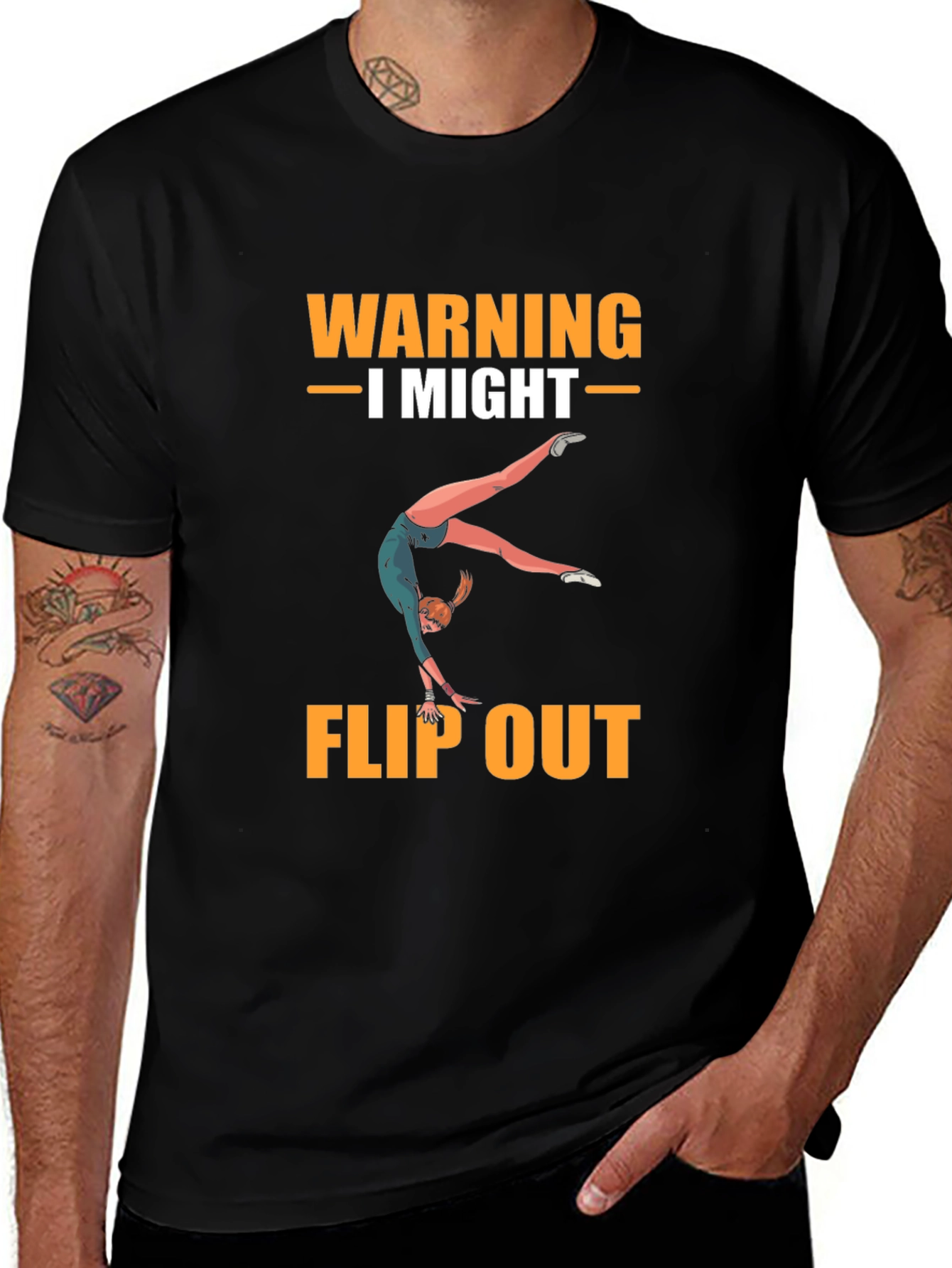 Warning I Might Flip Out T-Shirt