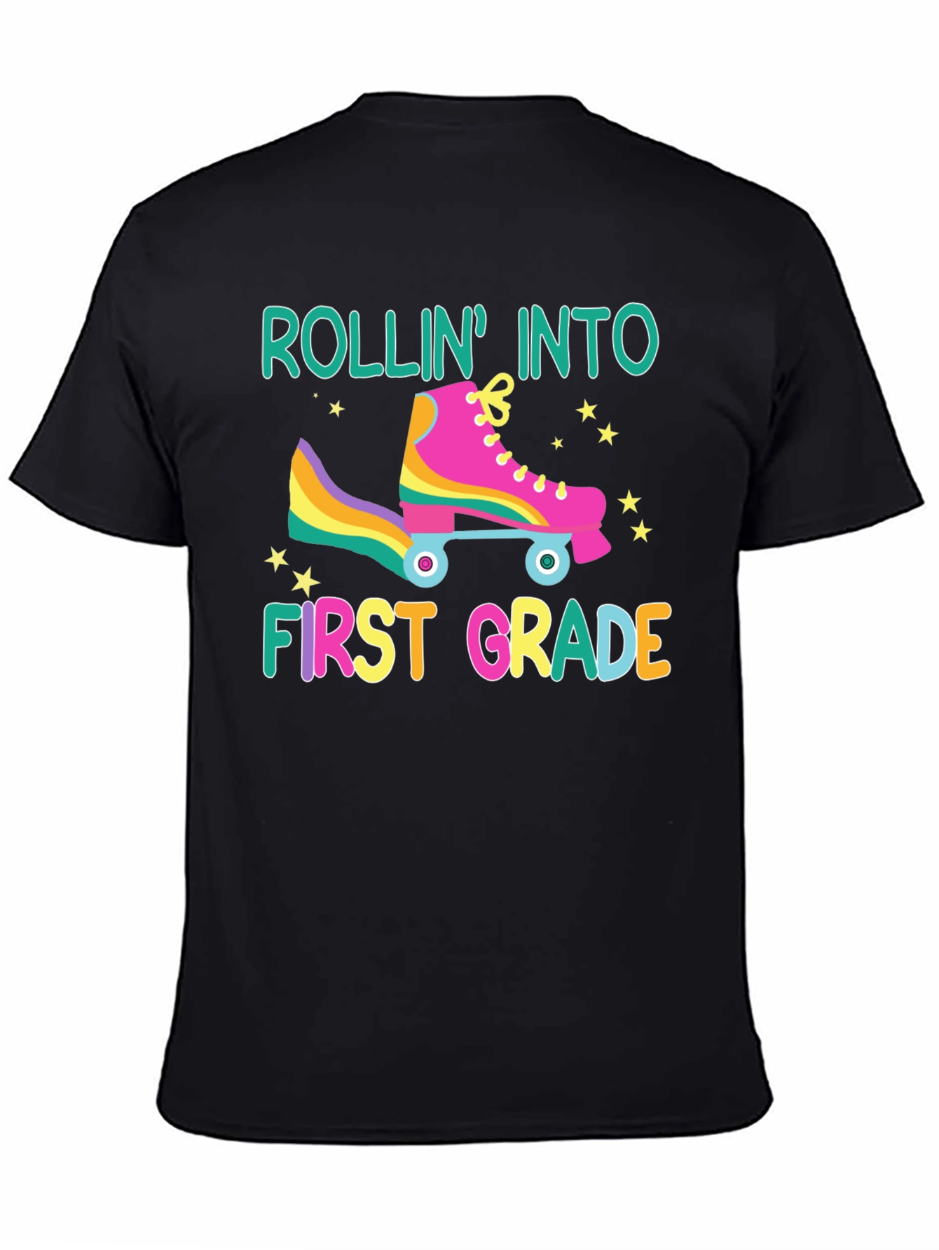 Rollin Into First Grade Back To School T-Shirt