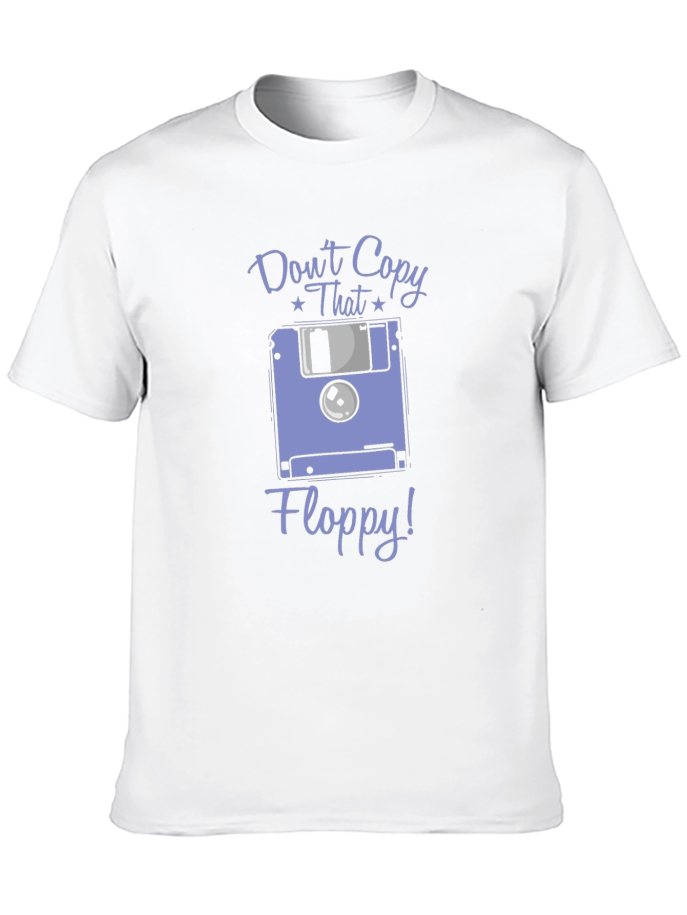 Retro Dont Copy That Floppy Graphic T-Shirt