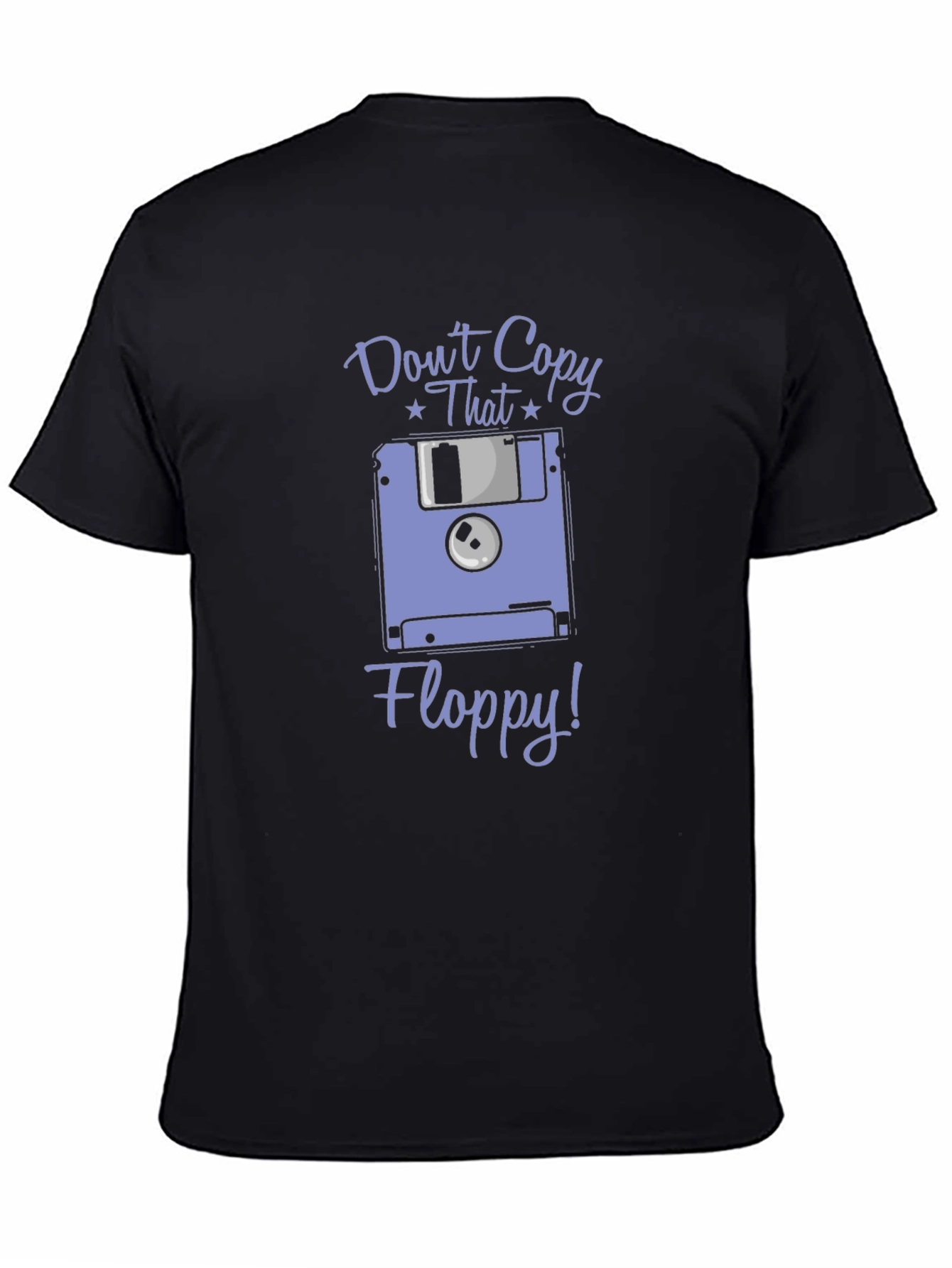 Retro Dont Copy That Floppy Graphic T-Shirt