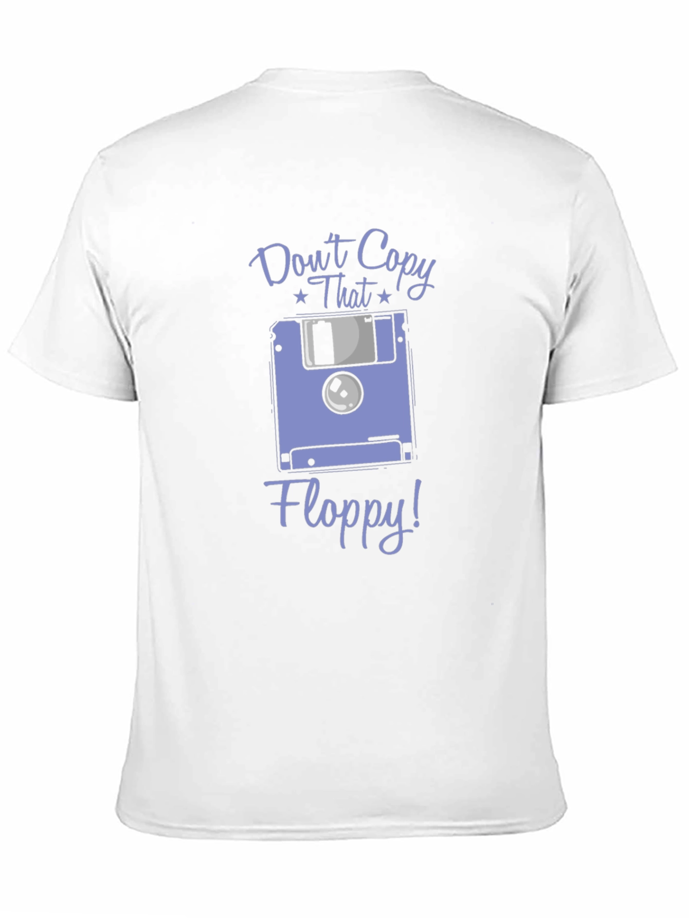 Retro Dont Copy That Floppy Graphic T-Shirt