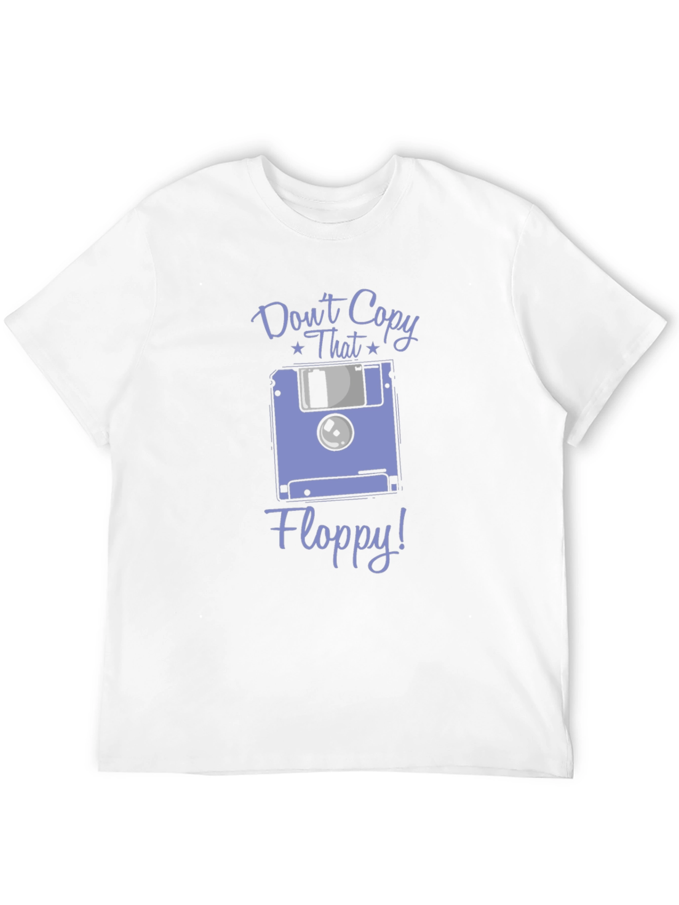 Retro Dont Copy That Floppy Graphic T-Shirt