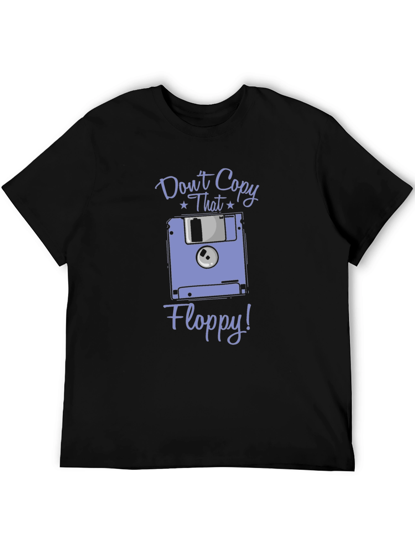 Retro Dont Copy That Floppy Graphic T-Shirt