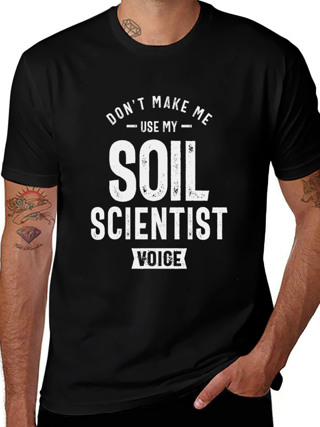 Soil Scientist Voice T-Shirt - Funny Science Tee