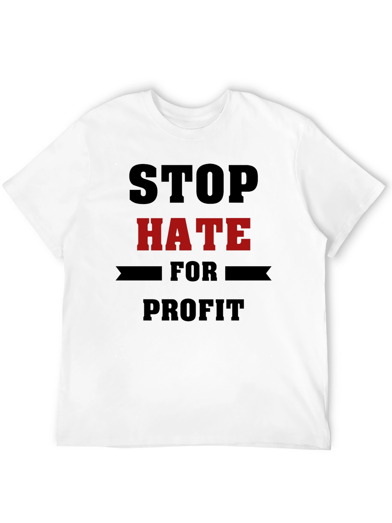 Stop Hate for Profit Black T-Shirt