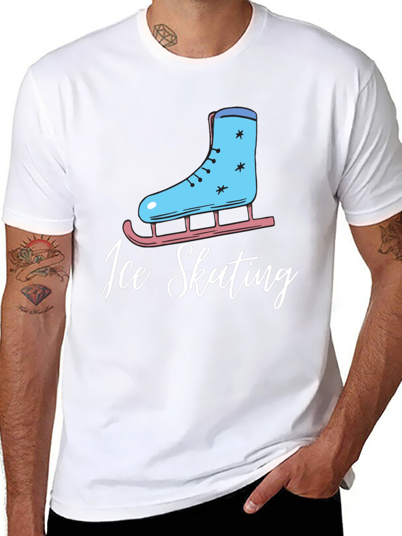 Ice Skating T-Shirt - Stylish Comfort