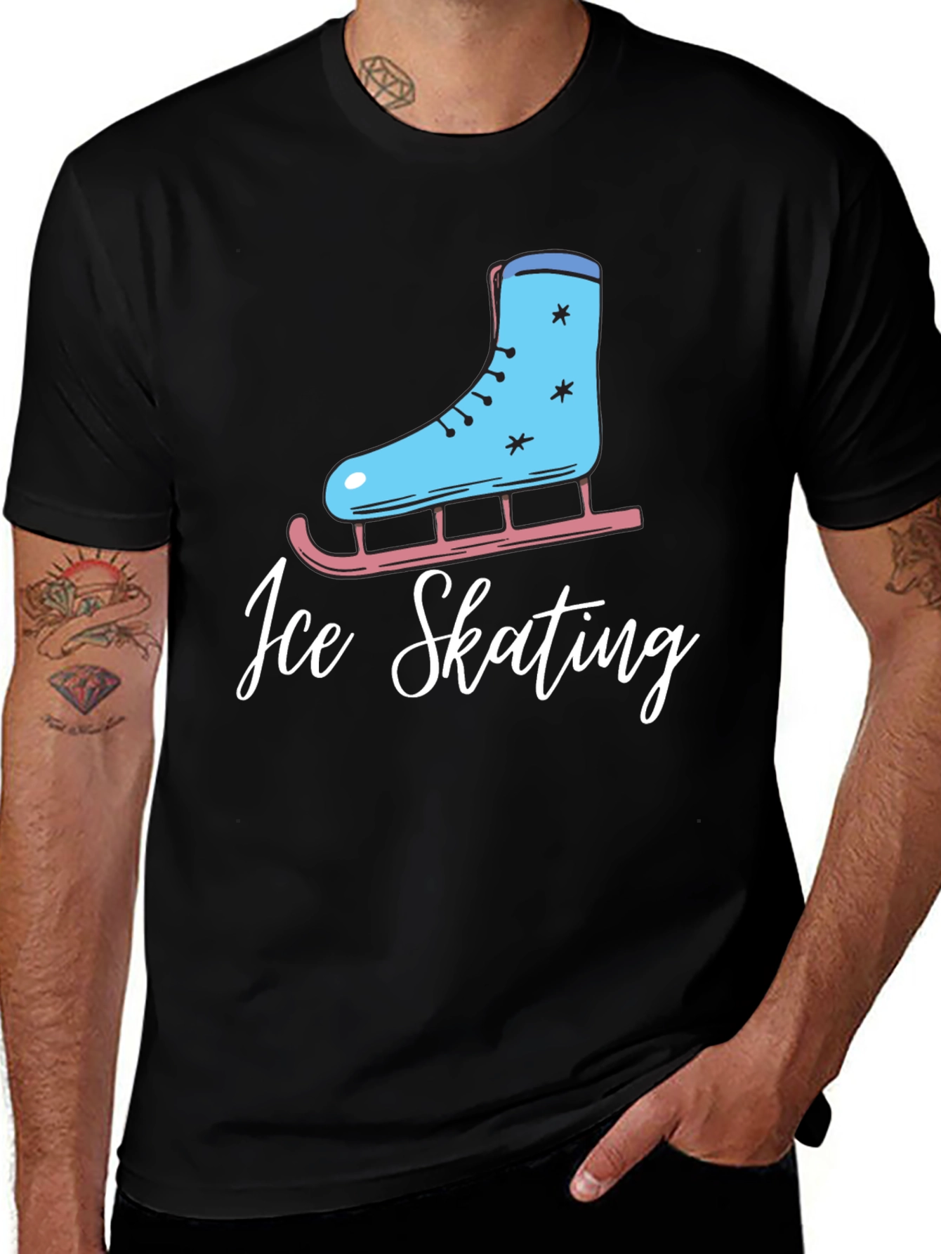 Ice Skating T-Shirt - Stylish Comfort