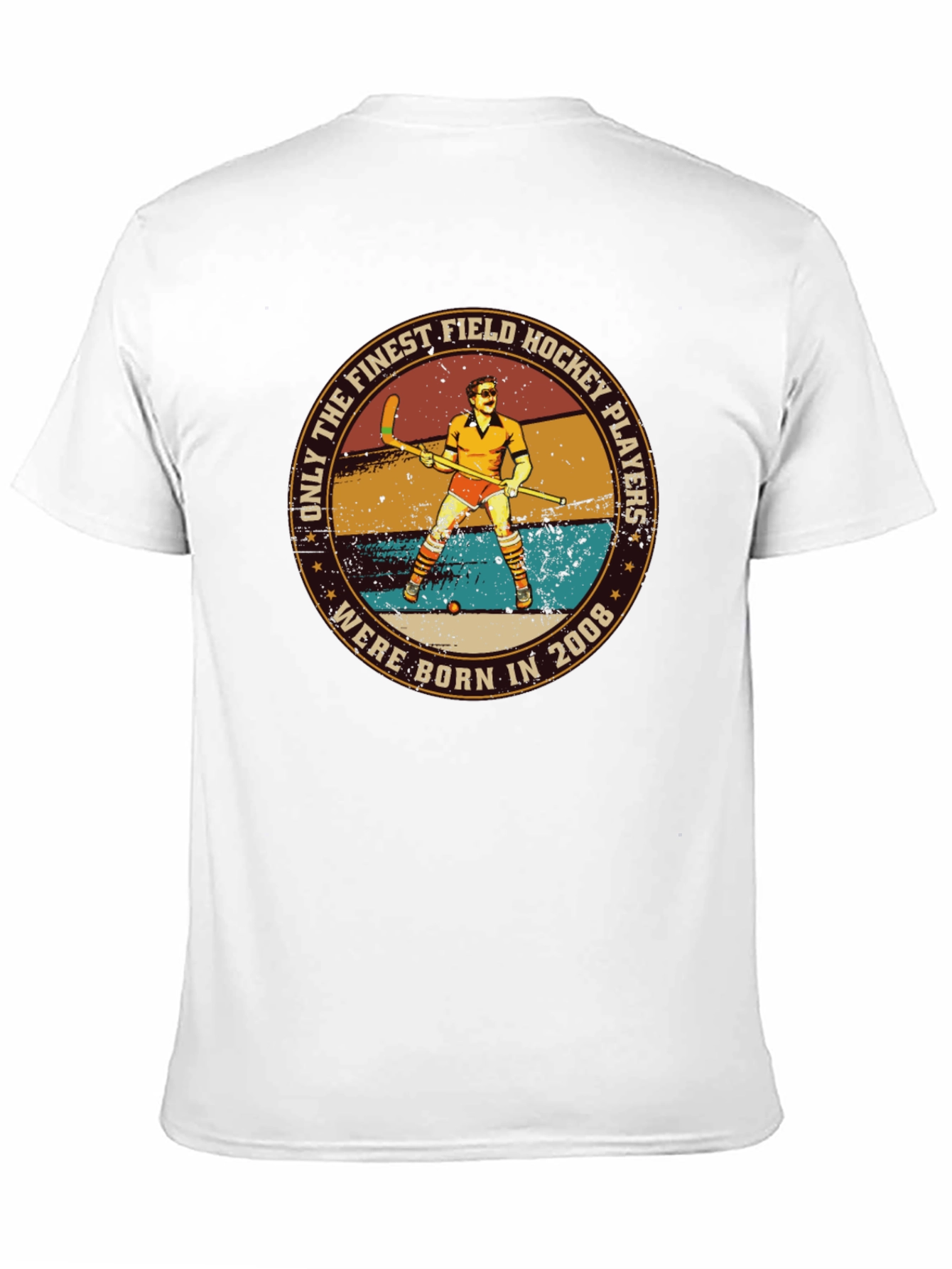 Field Hockey Player Born in 2008 Graphic Tee