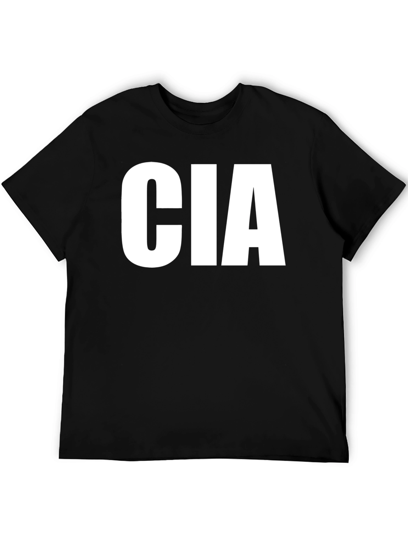 CIA Graphic T-Shirt - Bold Statement Tee