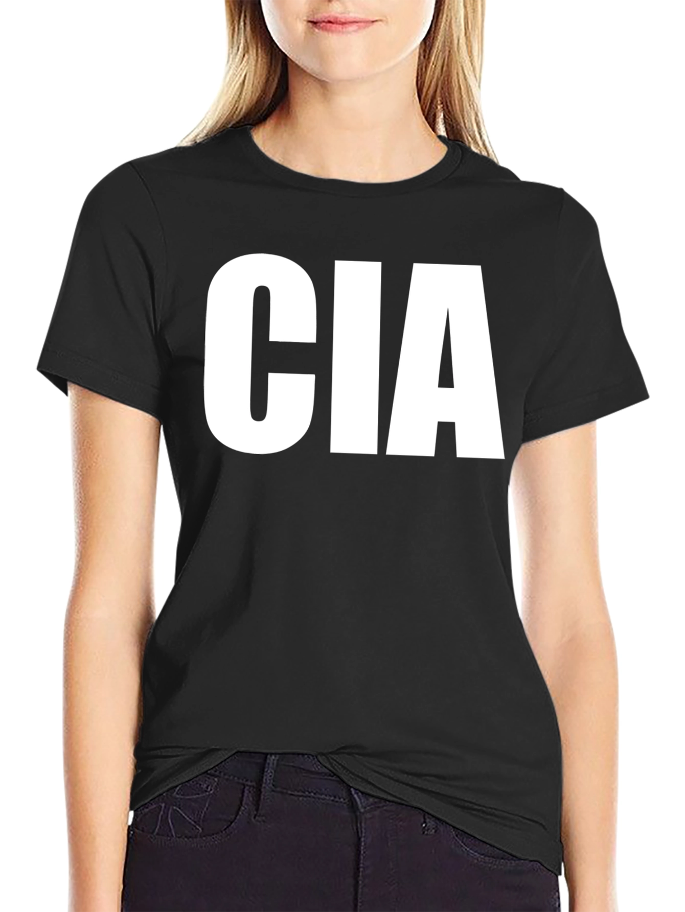 CIA Graphic T-Shirt - Bold Statement Tee