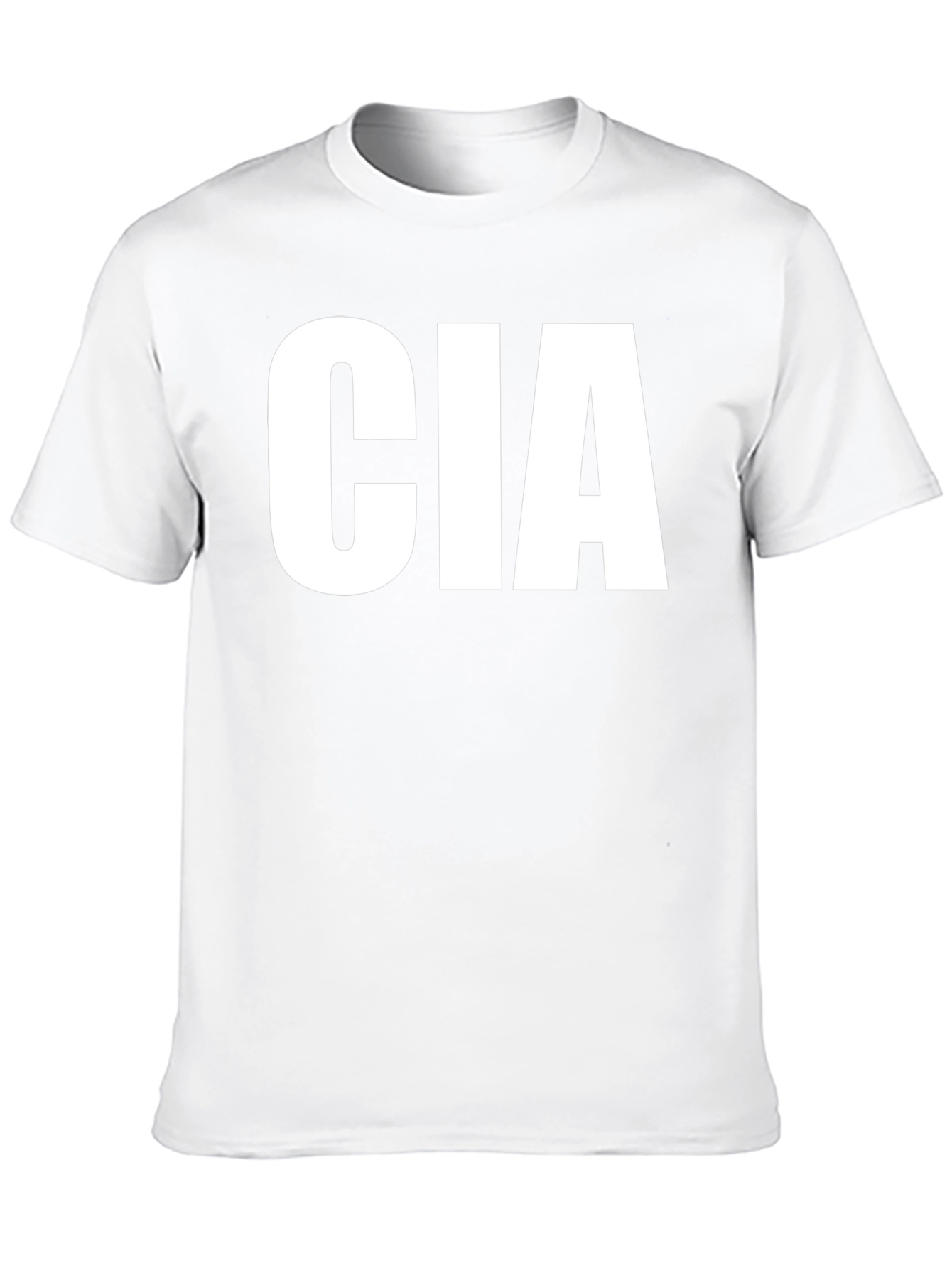 CIA Graphic T-Shirt - Bold Statement Tee