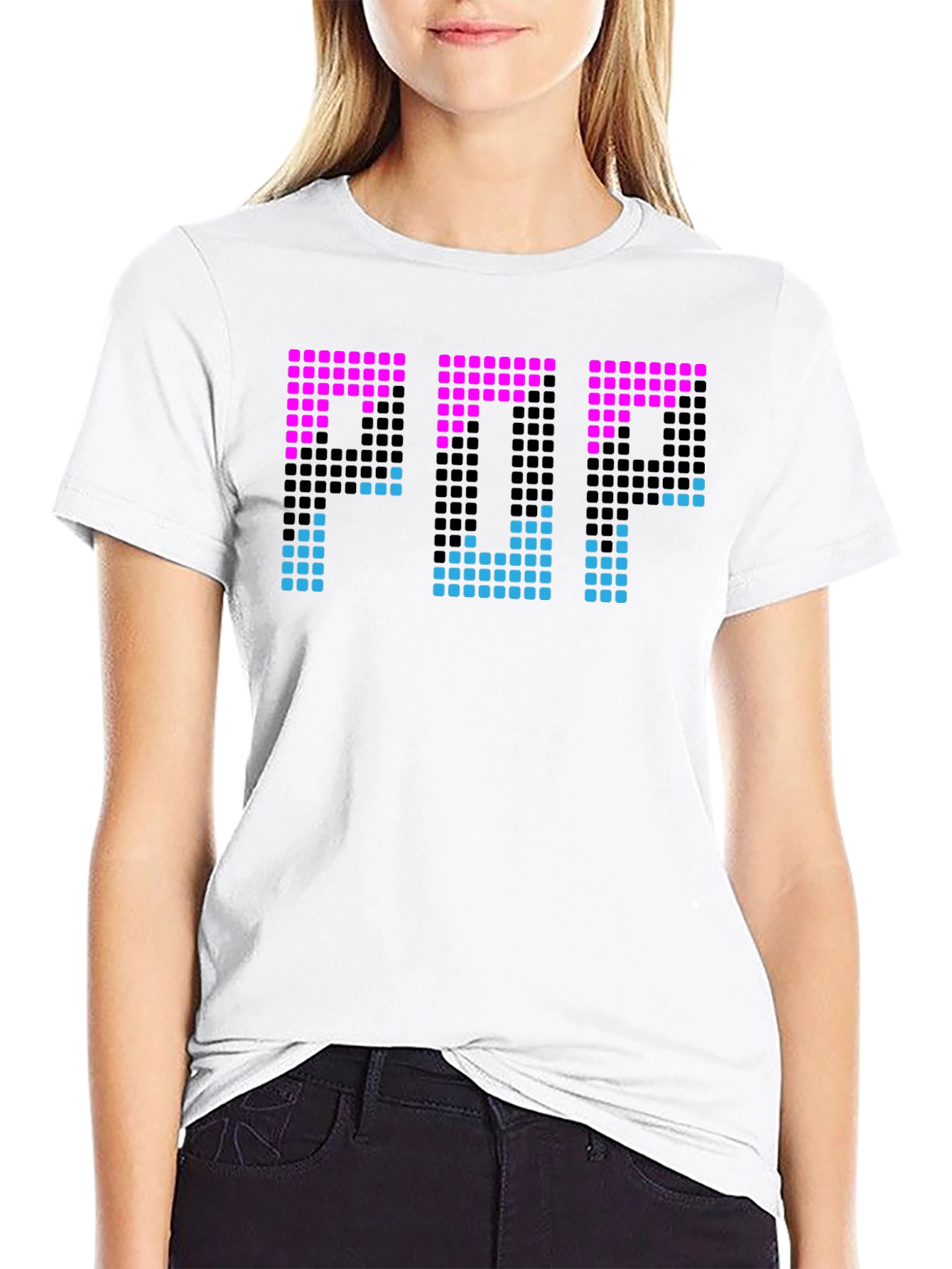 Pixel POP T-Shirt - Retro 8-Bit Graphic Tee