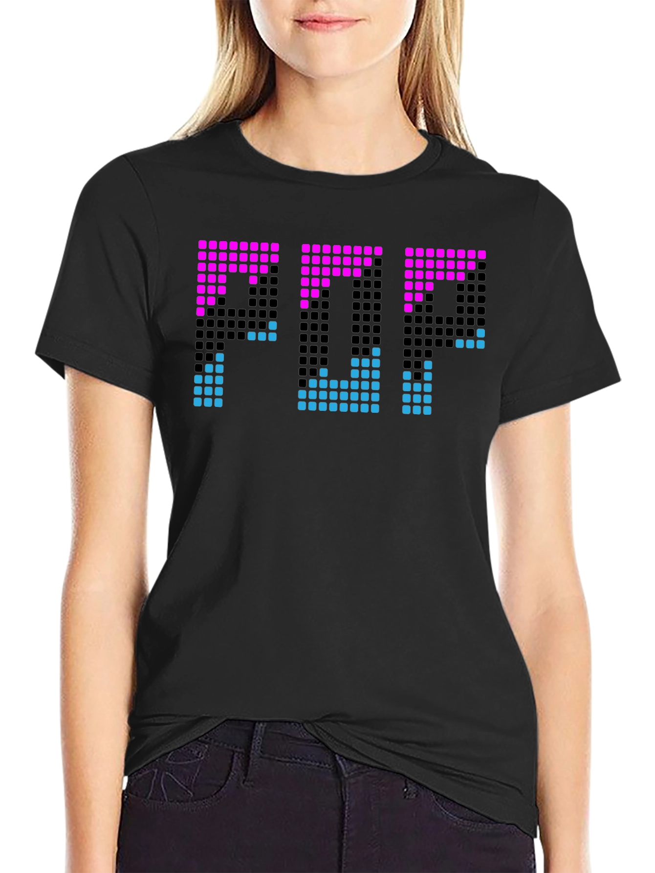 Pixel POP T-Shirt - Retro 8-Bit Graphic Tee
