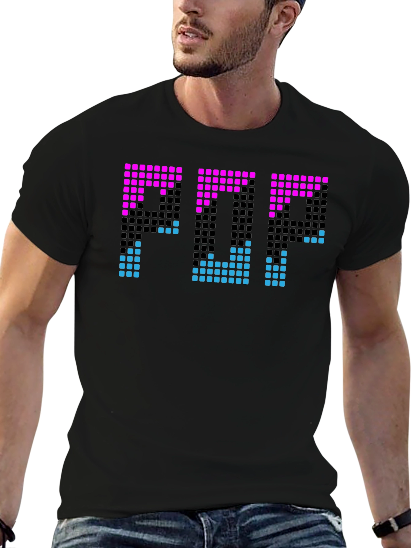 Pixel POP T-Shirt - Retro 8-Bit Graphic Tee