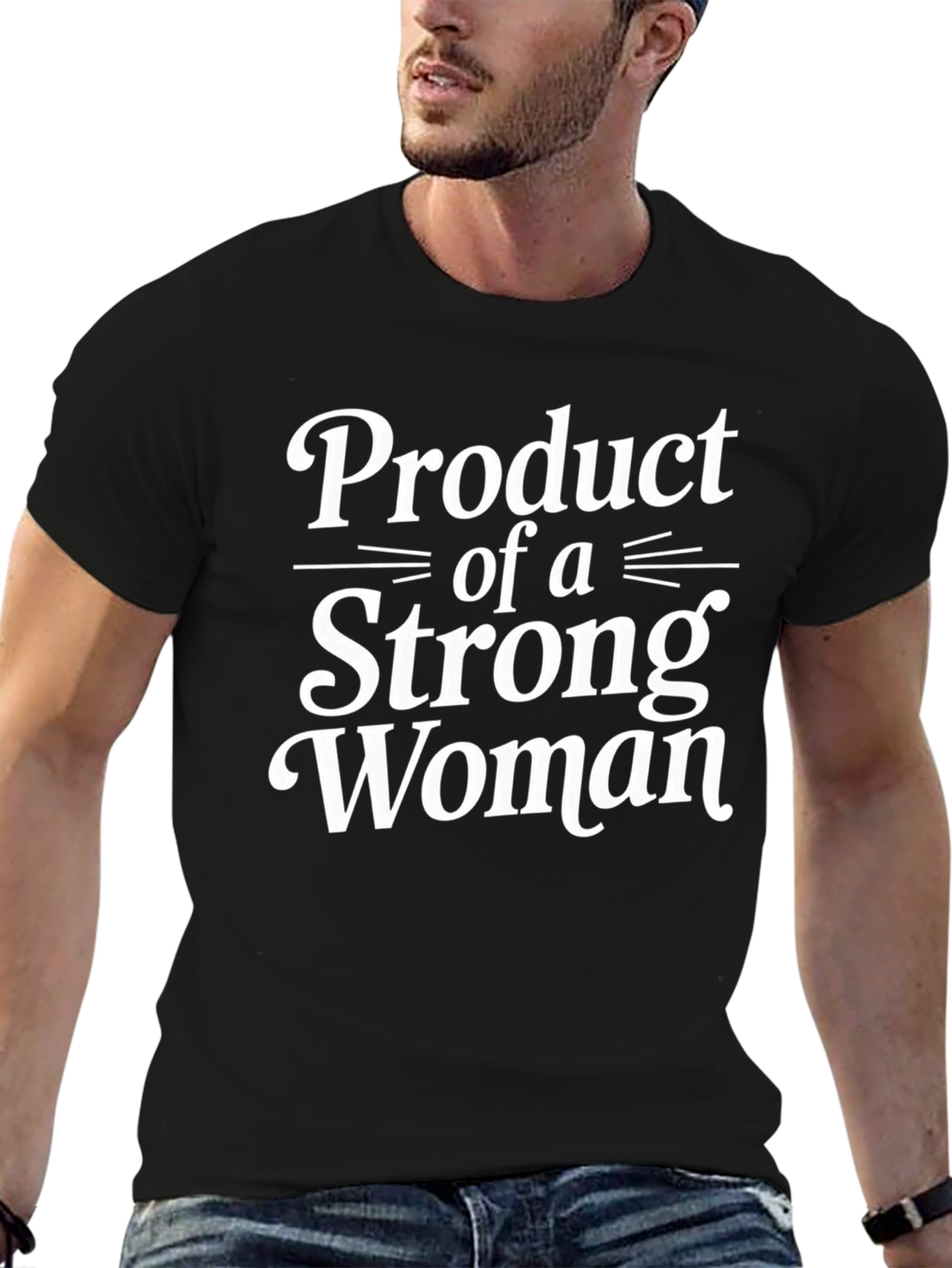 Product of a Strong Woman Graphic T-Shirt
