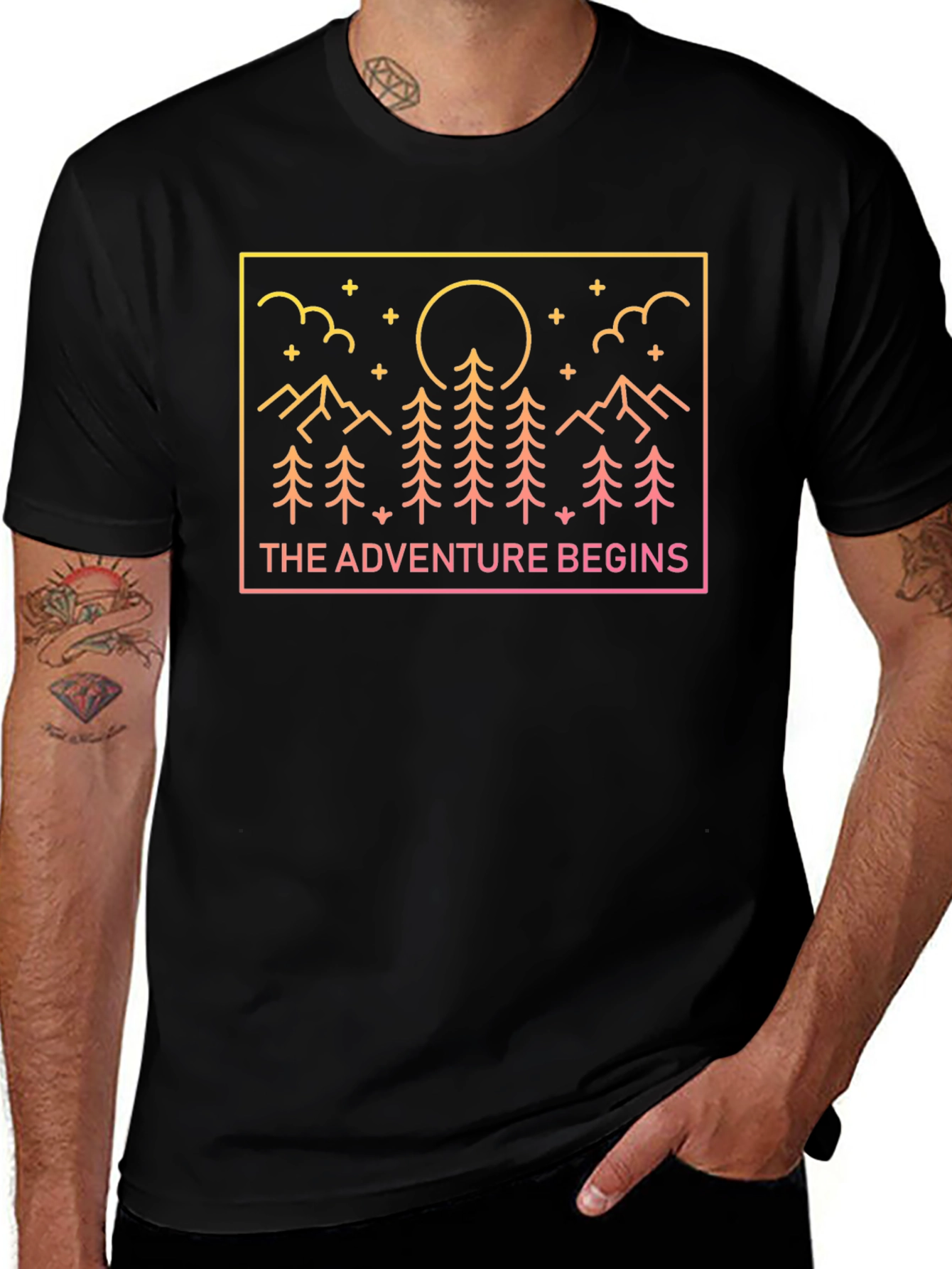 Adventure Begins Graphic Tee