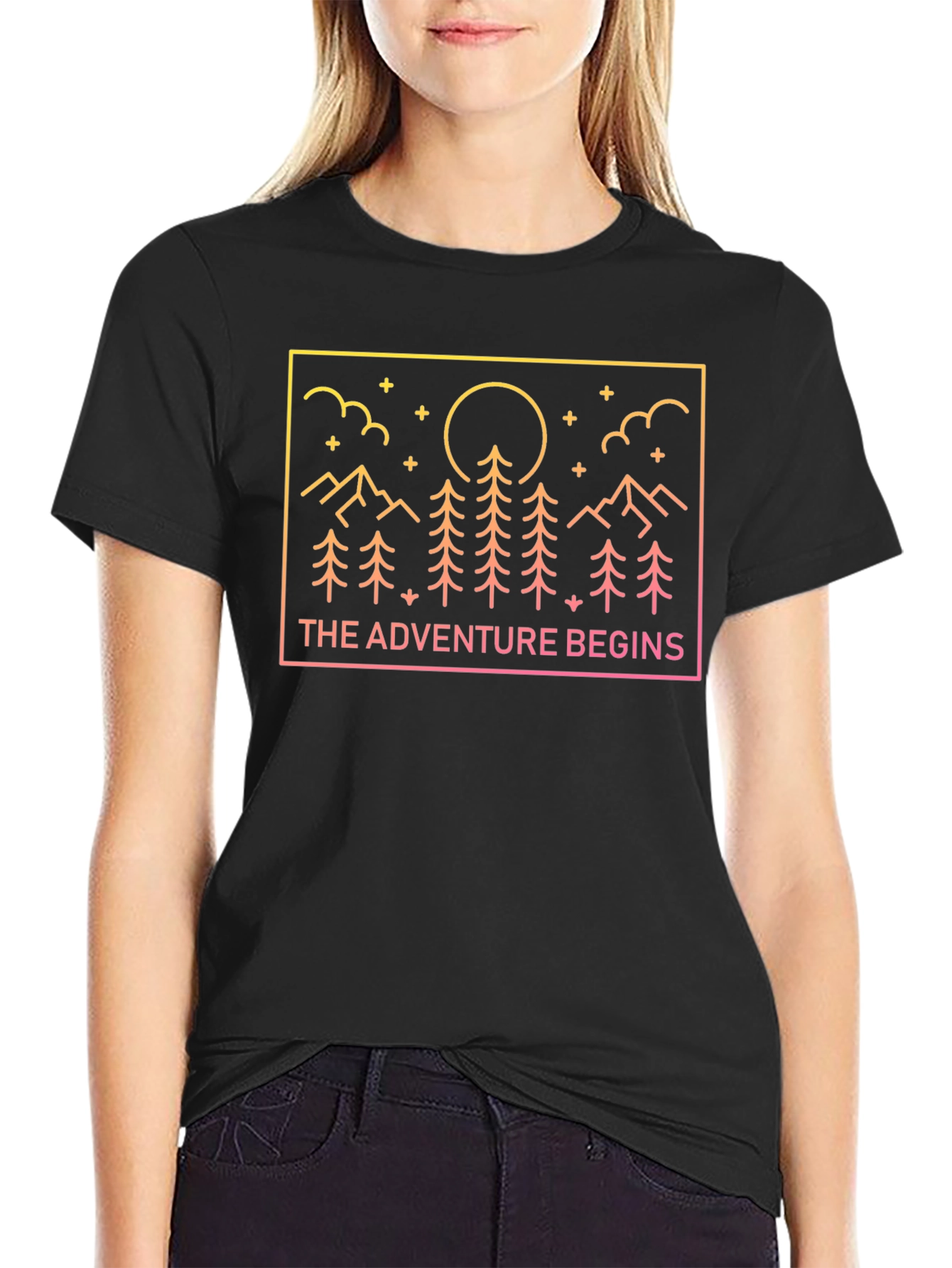 Adventure Begins Graphic Tee