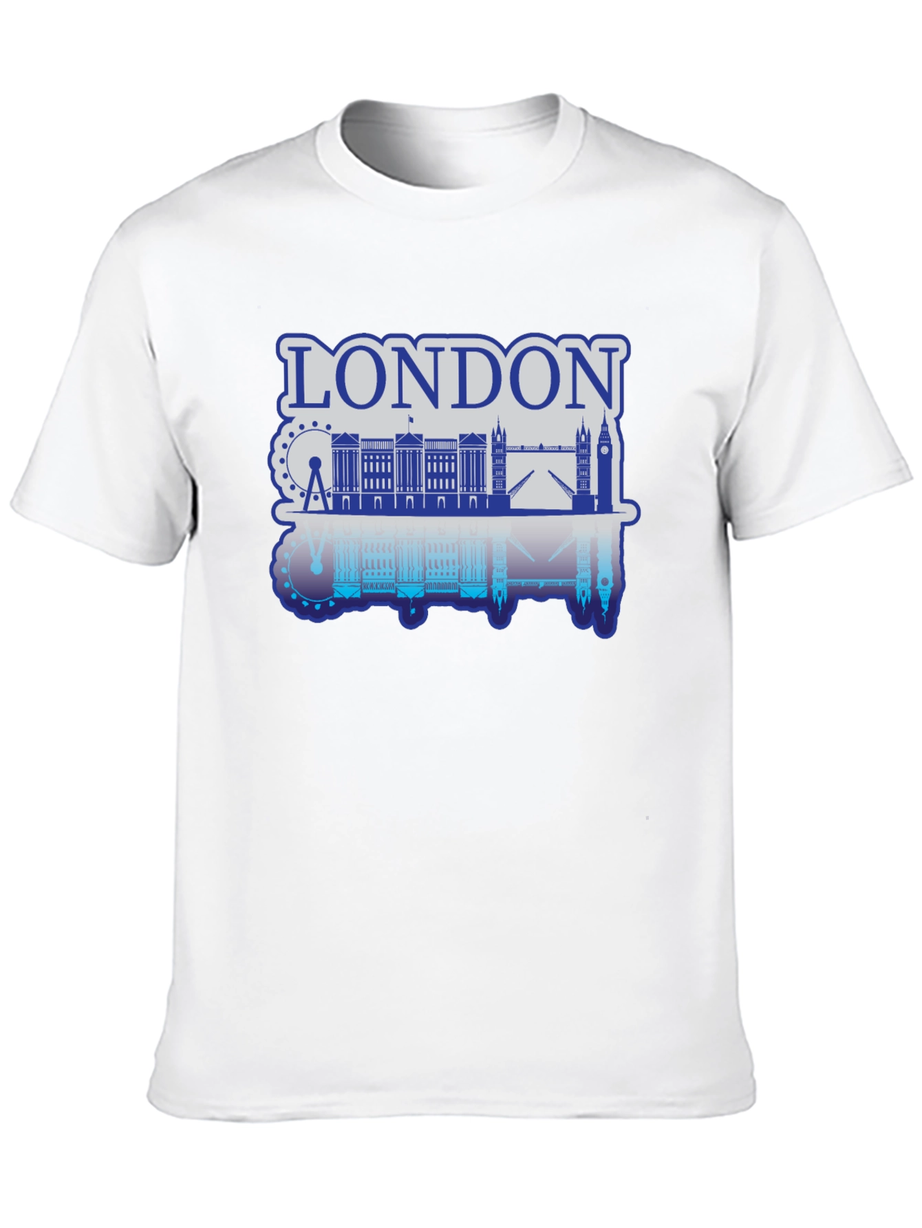 London Skyline Graphic T-Shirt - Classic Cityscape Tee