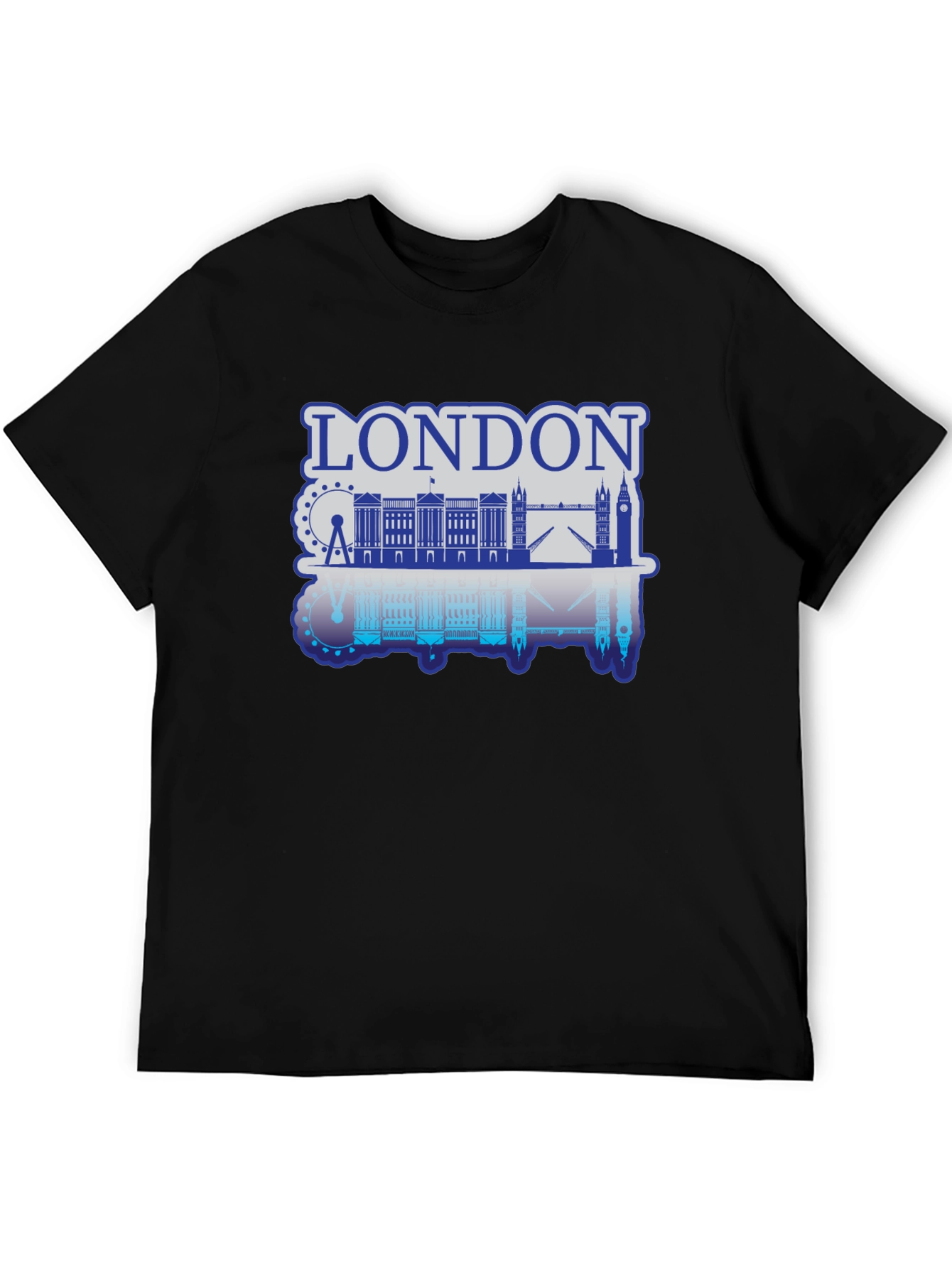 London Skyline Graphic T-Shirt - Classic Cityscape Tee