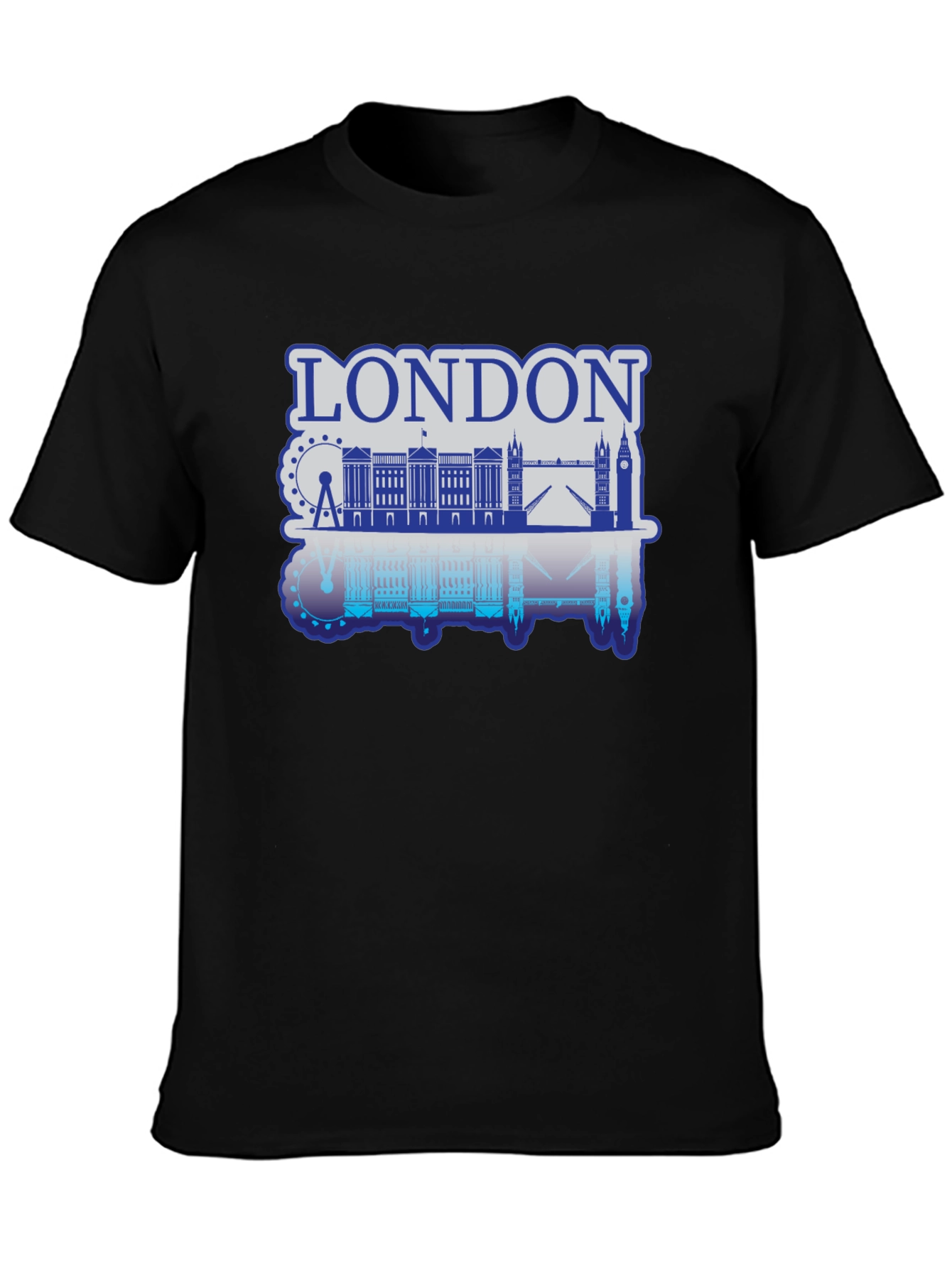 London Skyline Graphic T-Shirt - Classic Cityscape Tee