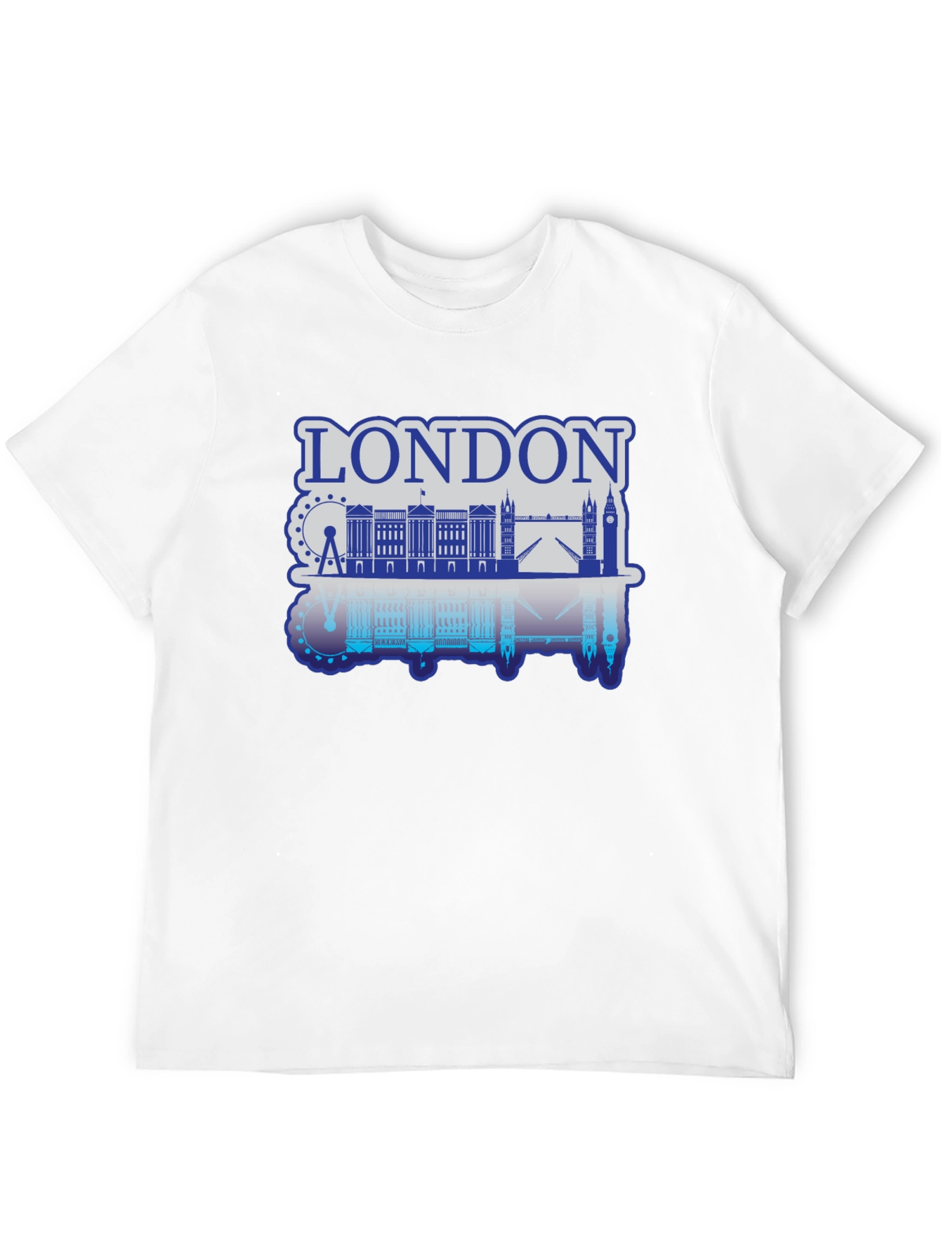 London Skyline Graphic T-Shirt - Classic Cityscape Tee