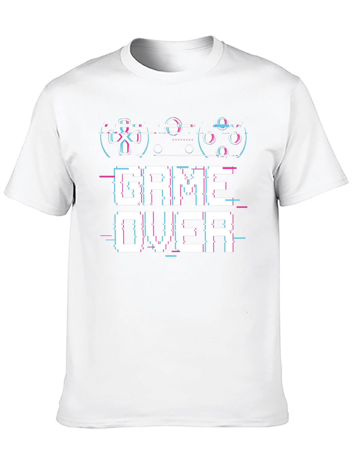 Game Over Glitch T-Shirt - Gamer Style